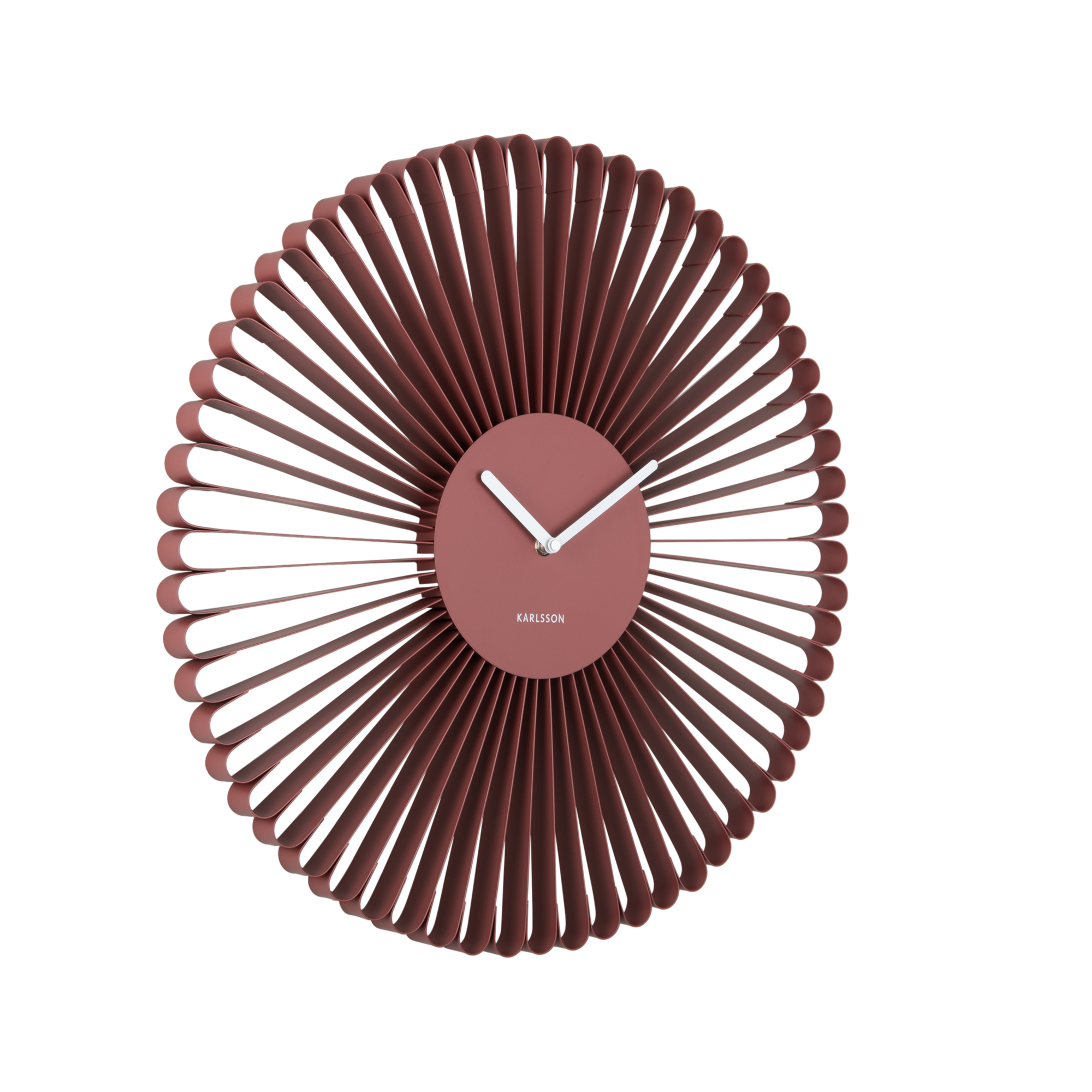 Wandklok Cascara Rode oker
