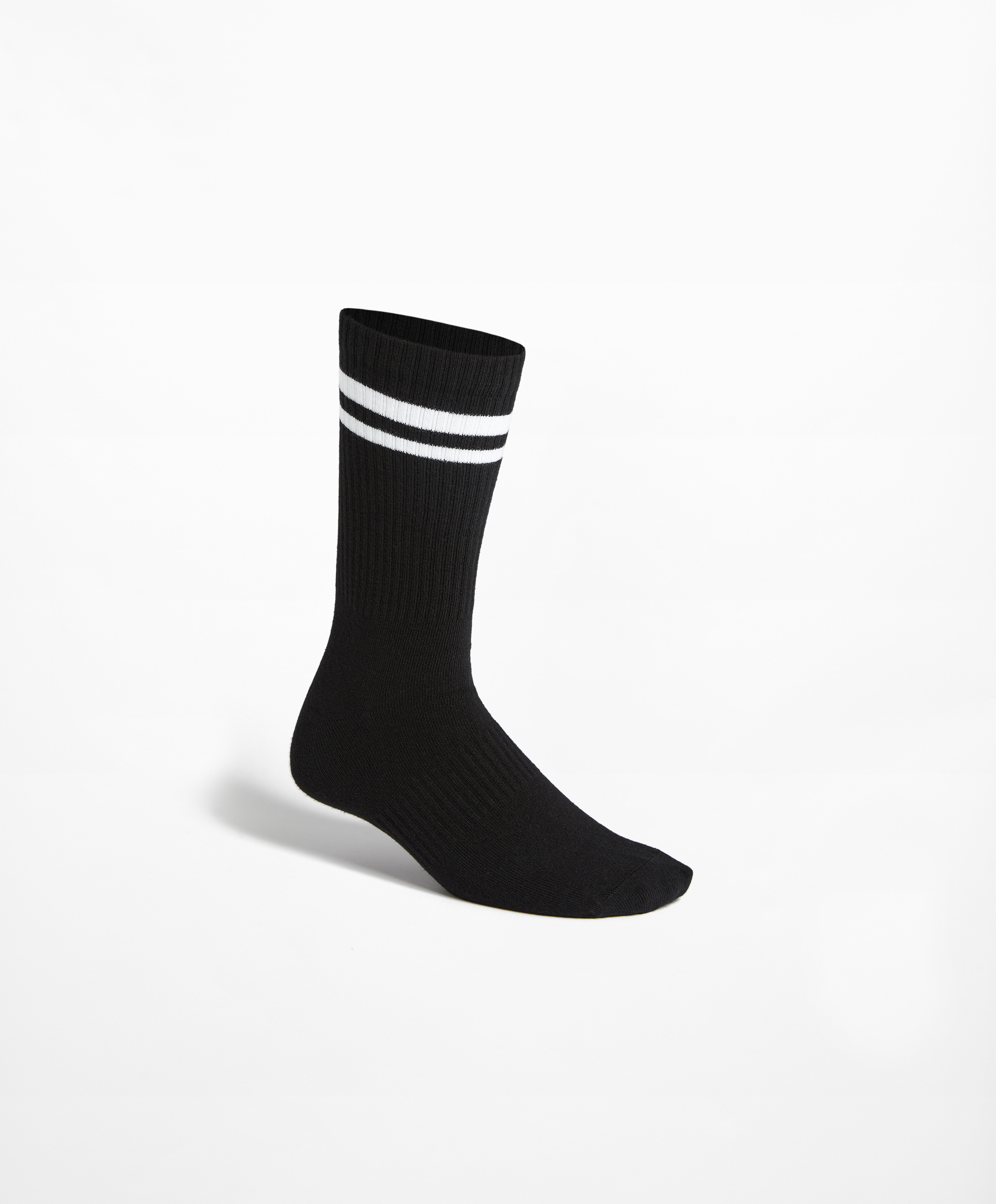 OYSHO Striped cotton blend classic sport socks