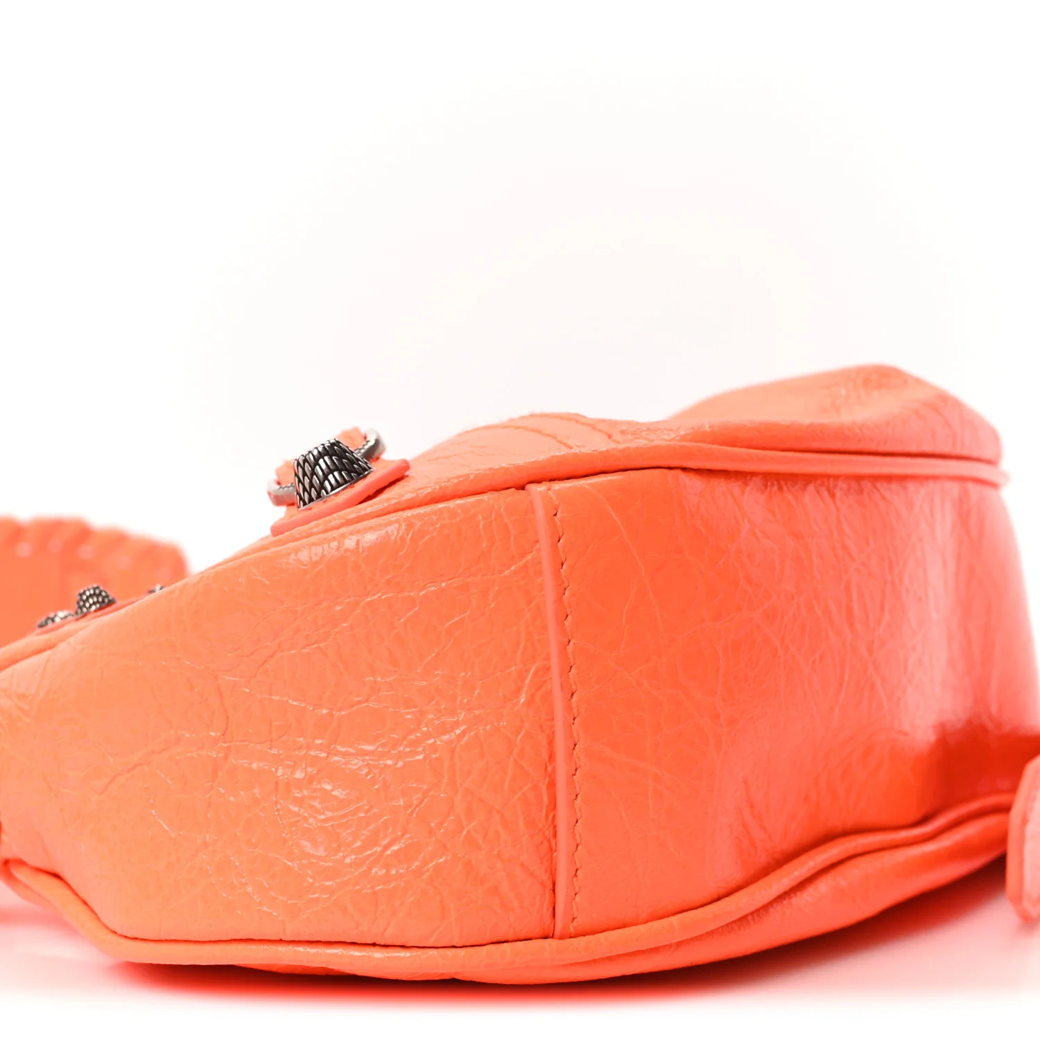 Agneau Arena Le Cagole Shoulder Bag XS Orange - Top Club