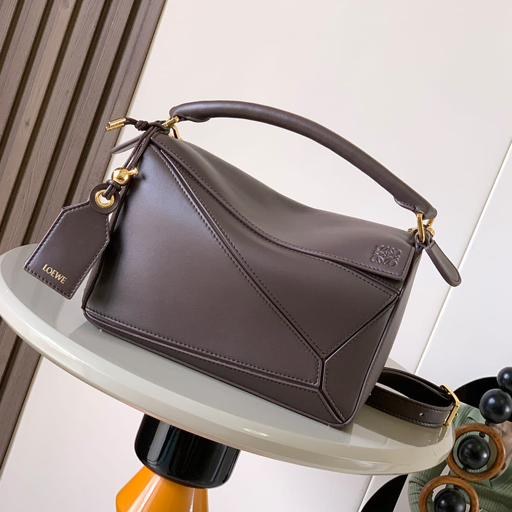 Loewe Small Featherlight Puzzle bag in nappa lambskin(HIGH-END GRADE) - Top Club