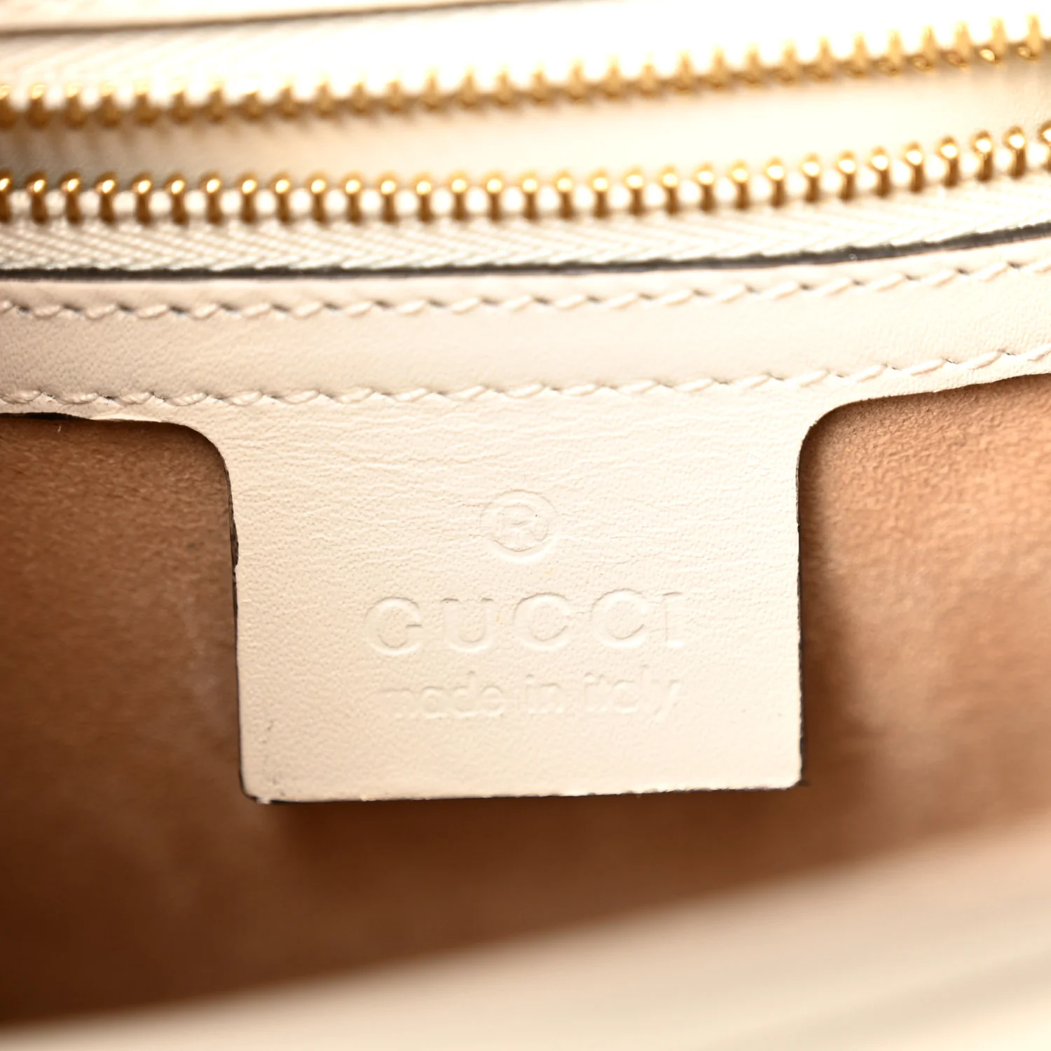 Calfskin Small Sylvie Shoulder Bag Off White - Top Club