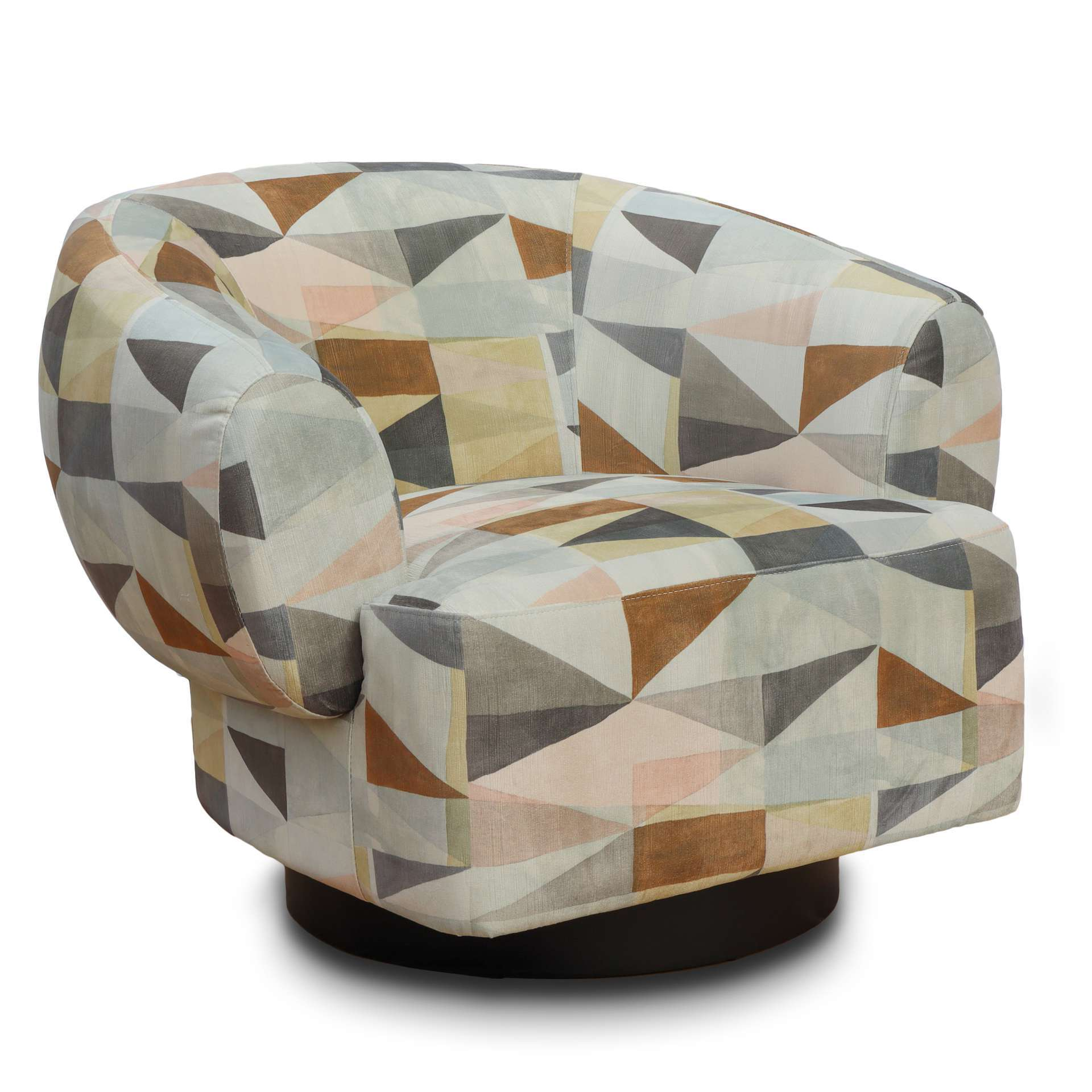 Fauteuil Izzy retro pastel
