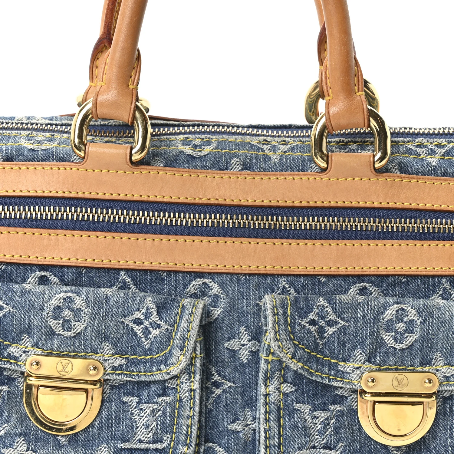 Monogram Denim Neo Speedy Blue - Top Club