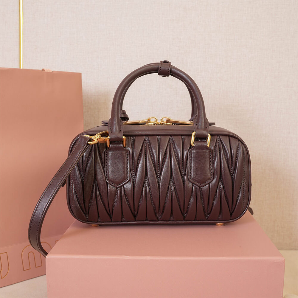 MIUMIU Medium Arcadie matelasse nappa Bag(HIGH-END GRADE) - Top Club