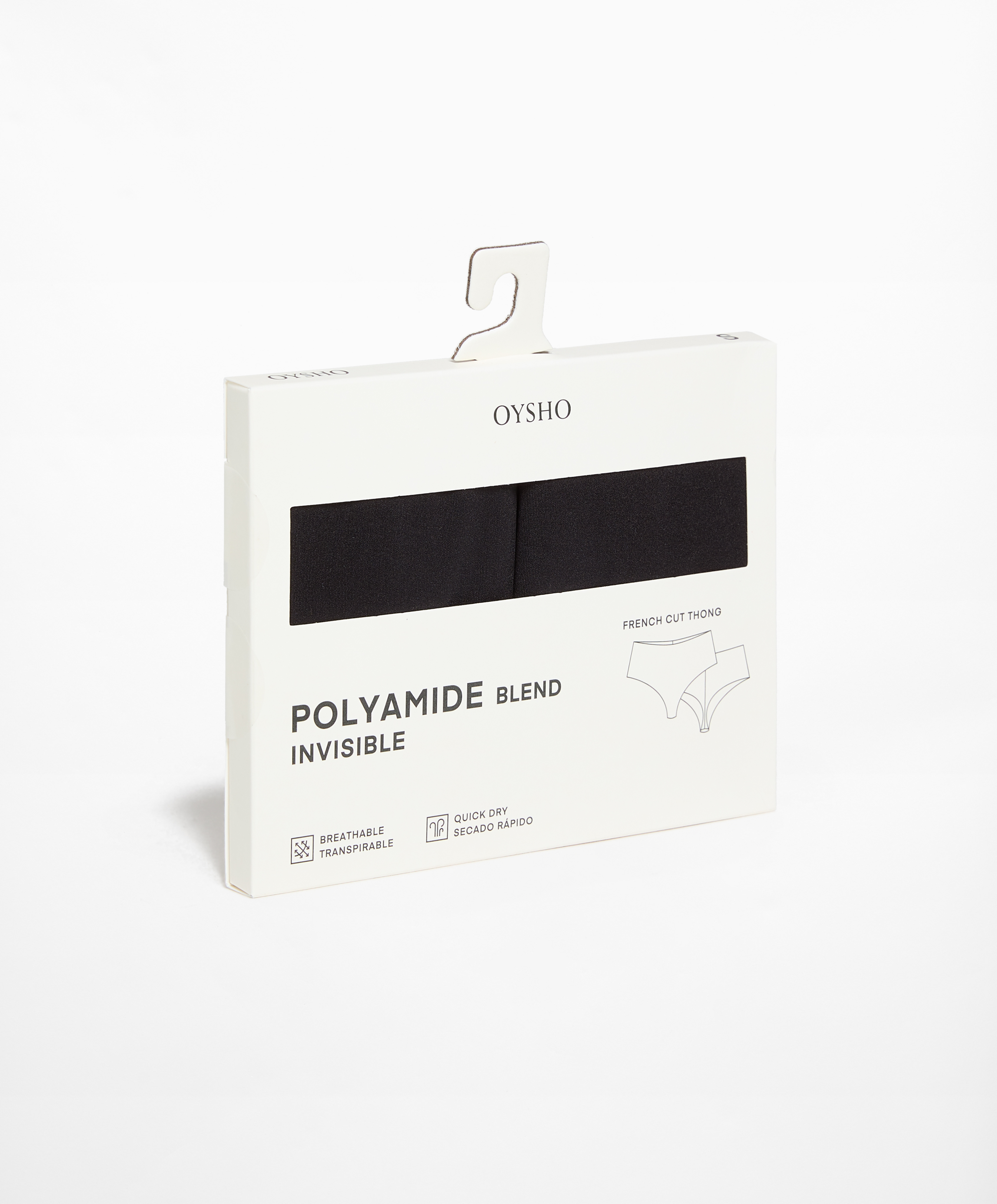 OYSHO 2 polyamide blend French cut thongs