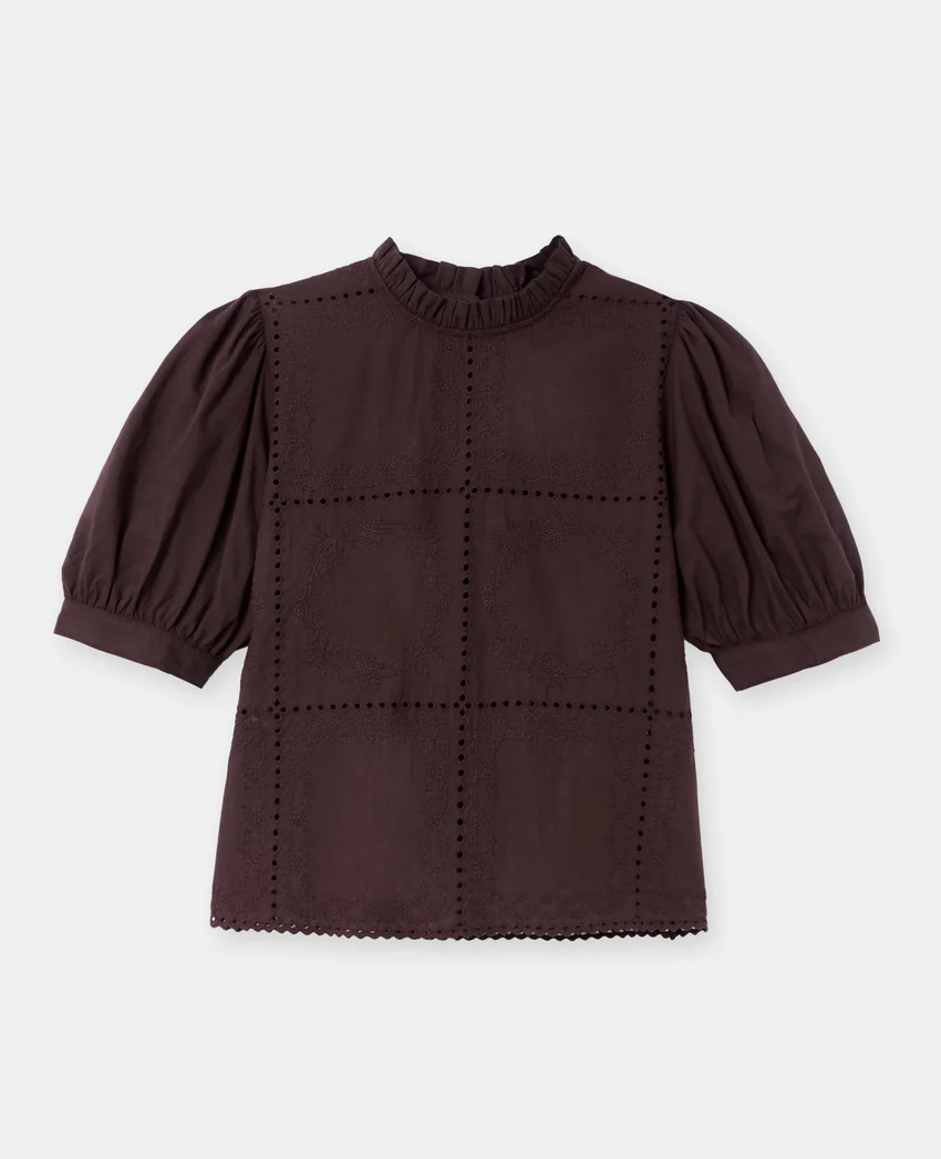 Pimkie Blouse avec détails ajourés et broderies