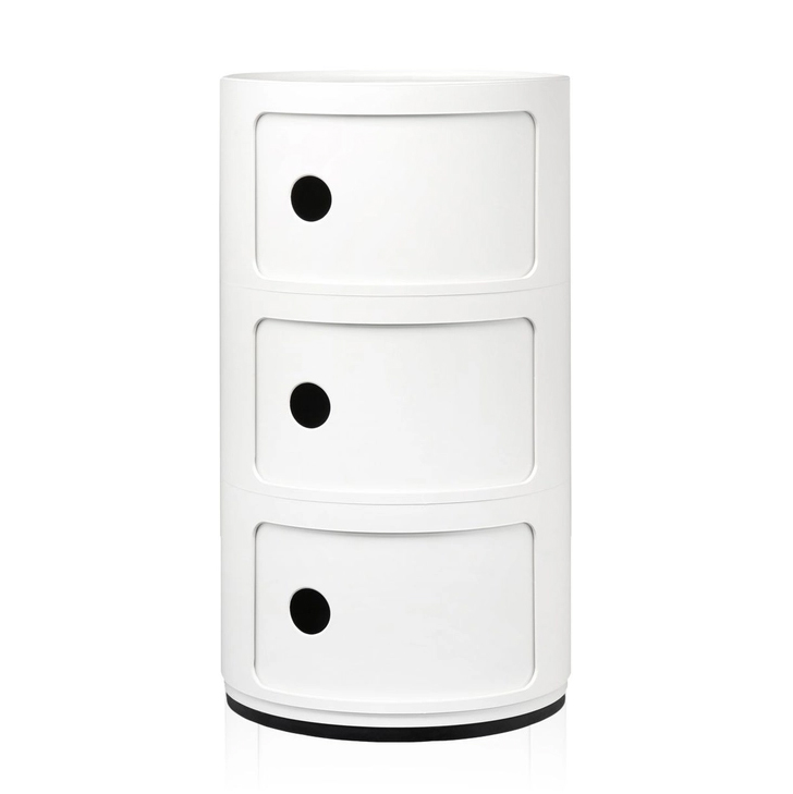 Nachtkastje Componibili 3 classic white