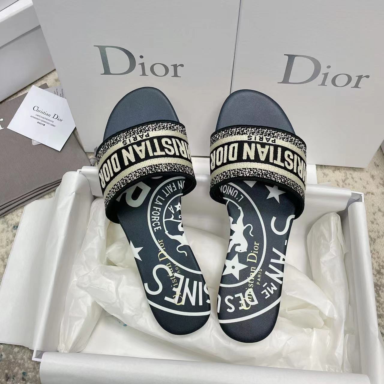 Christian Dior Dway Slide - Sneaker Replica Workshop