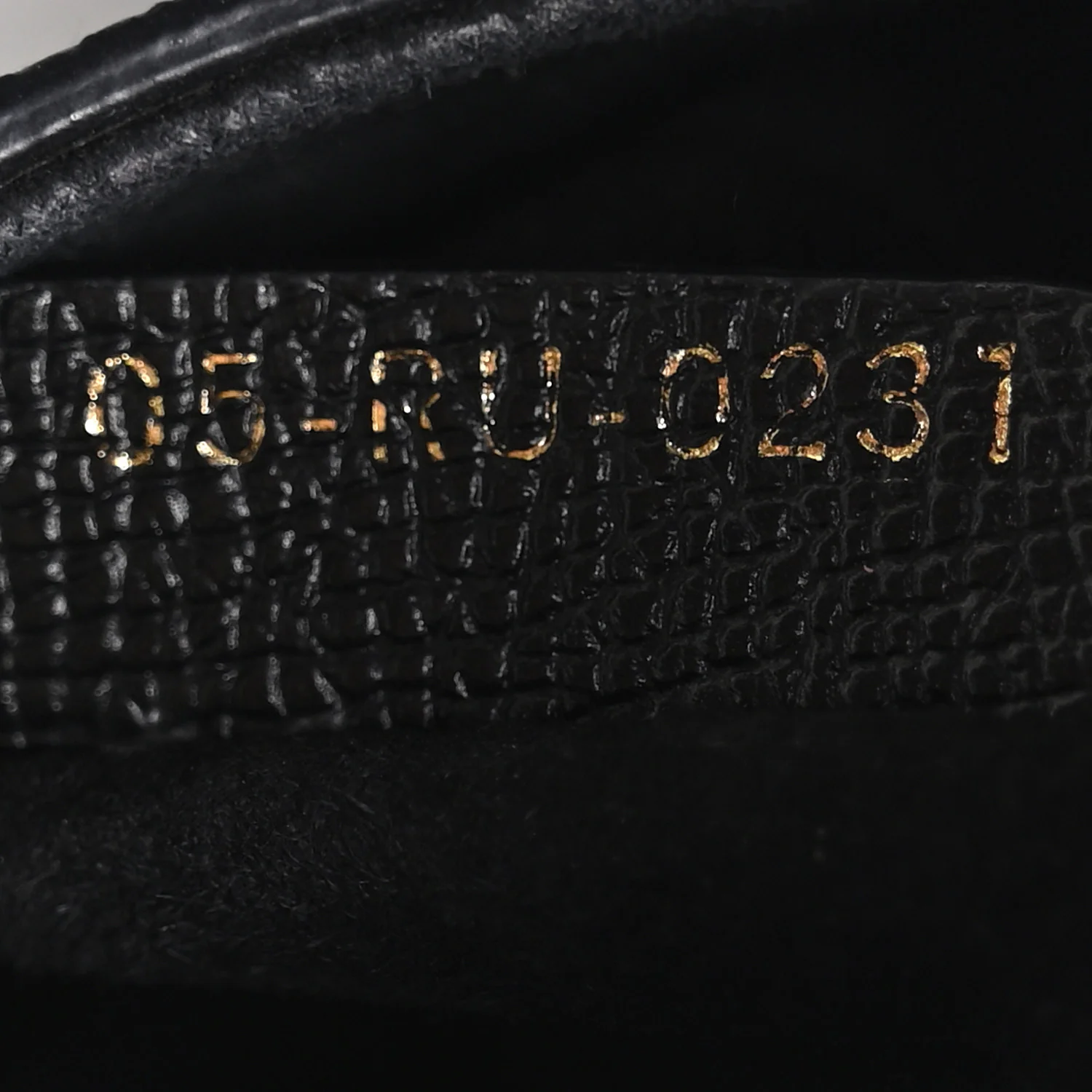 Grained Calfskin Mini Saddle Bag Black - Top Club