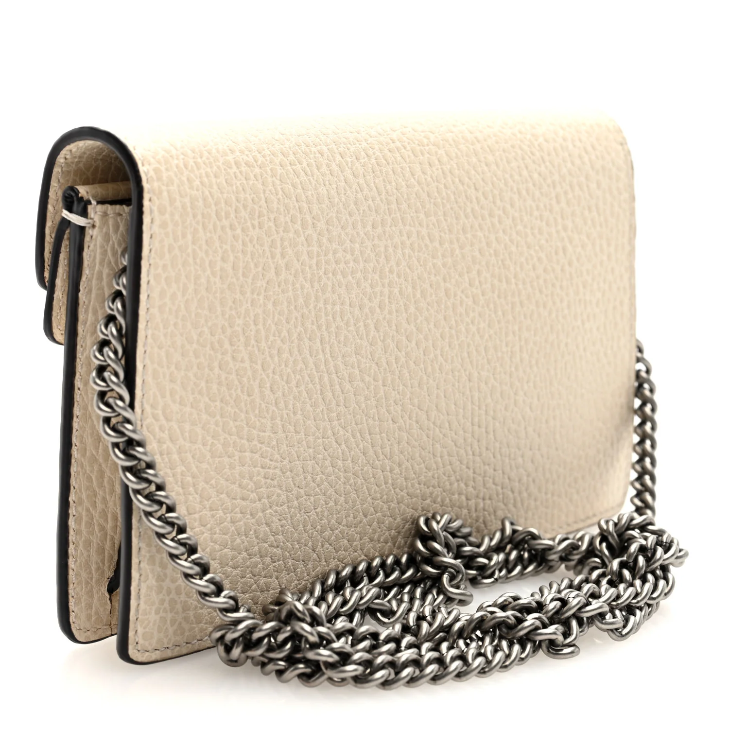 Dollar Calfskin Crystal Super Mini Dionysus Shoulder Bag Mystic White Black Diamond - Top Club