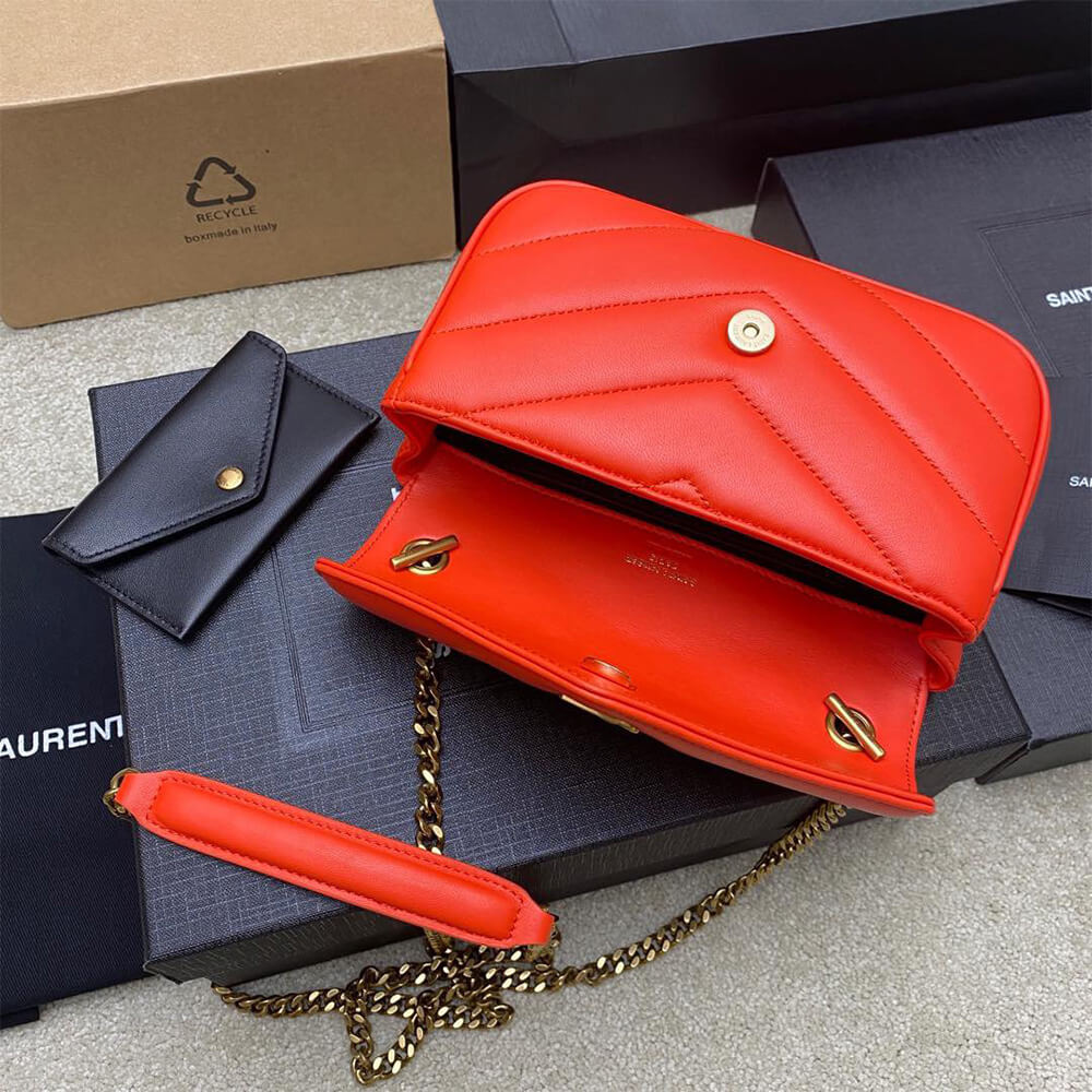 YSL LOULOU MINI in lambskin - Top Club
