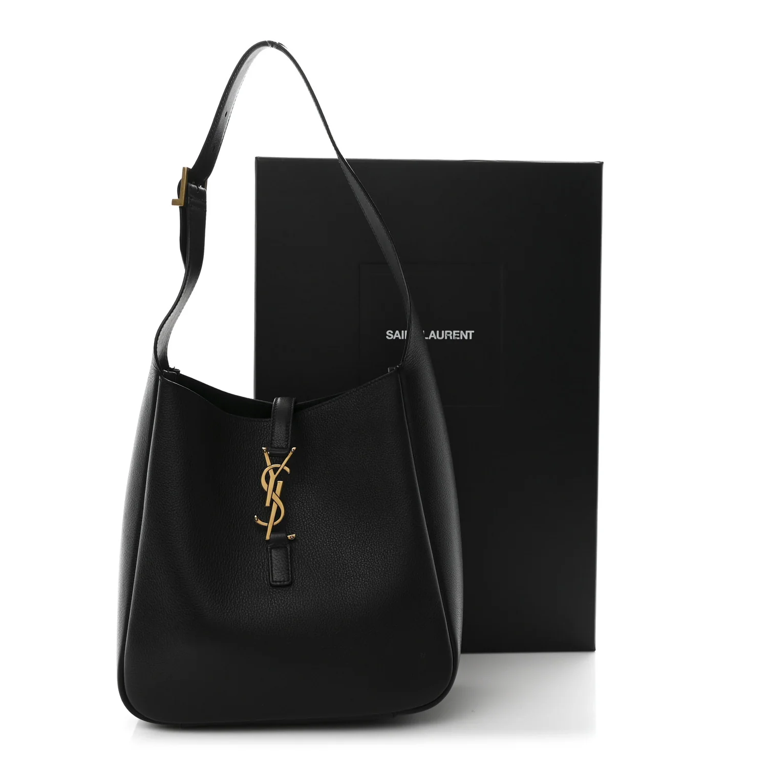 Smooth Calfskin Small Le 5 A 7 Soft Hobo Black - Top Club