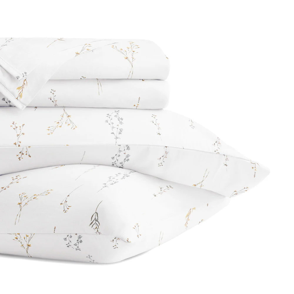 Wild Garden 4-Piece Long Staple Cotton Sheet Set (Sale)