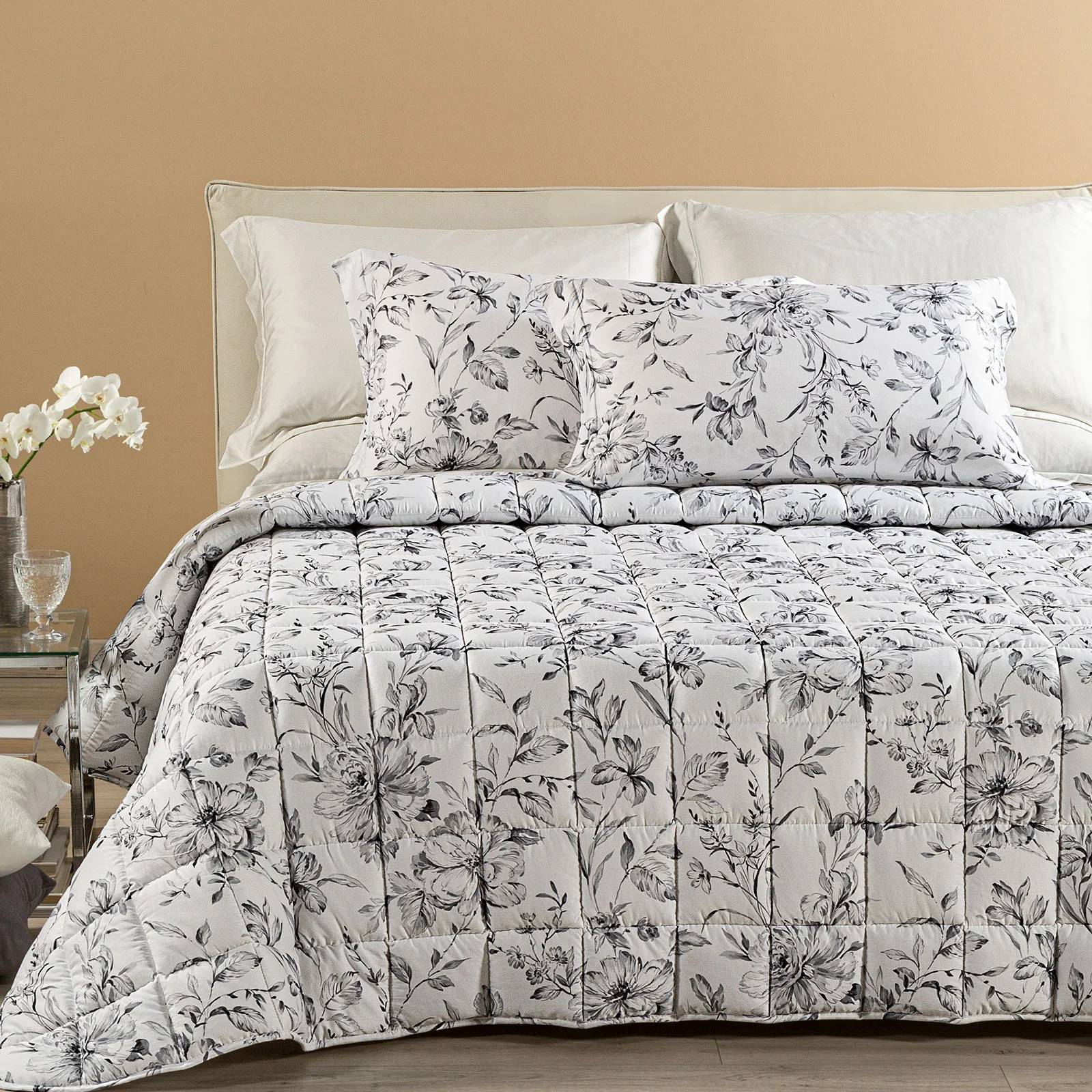 Trapunta Leggerissima In Raso Di Cotone Tea Matrimoniale Unica Dreaming