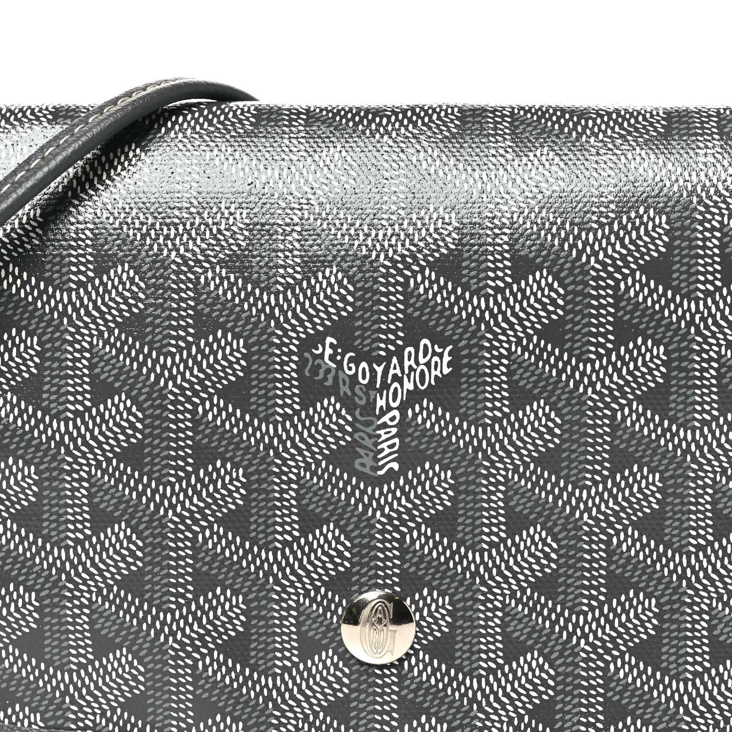 Goyardine Plumet Wallet Clutch Grey - Top Club