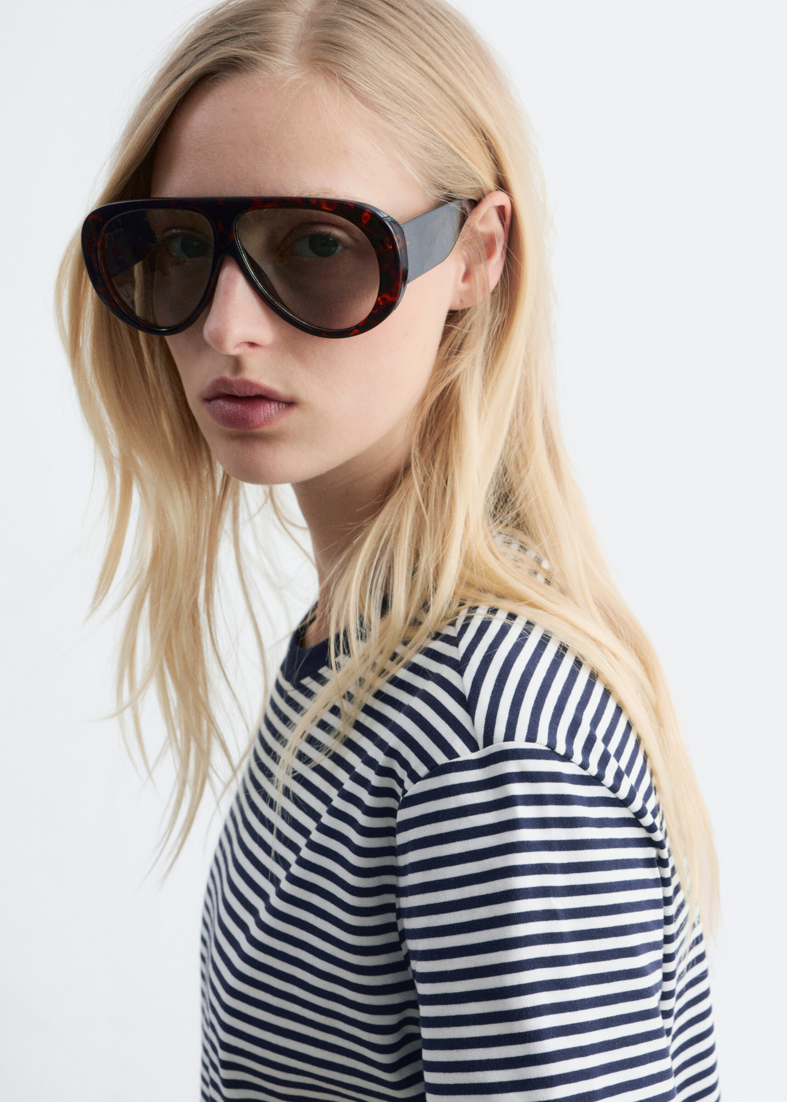 & Other Stories COTTON CREW-NECK T-SHIRT