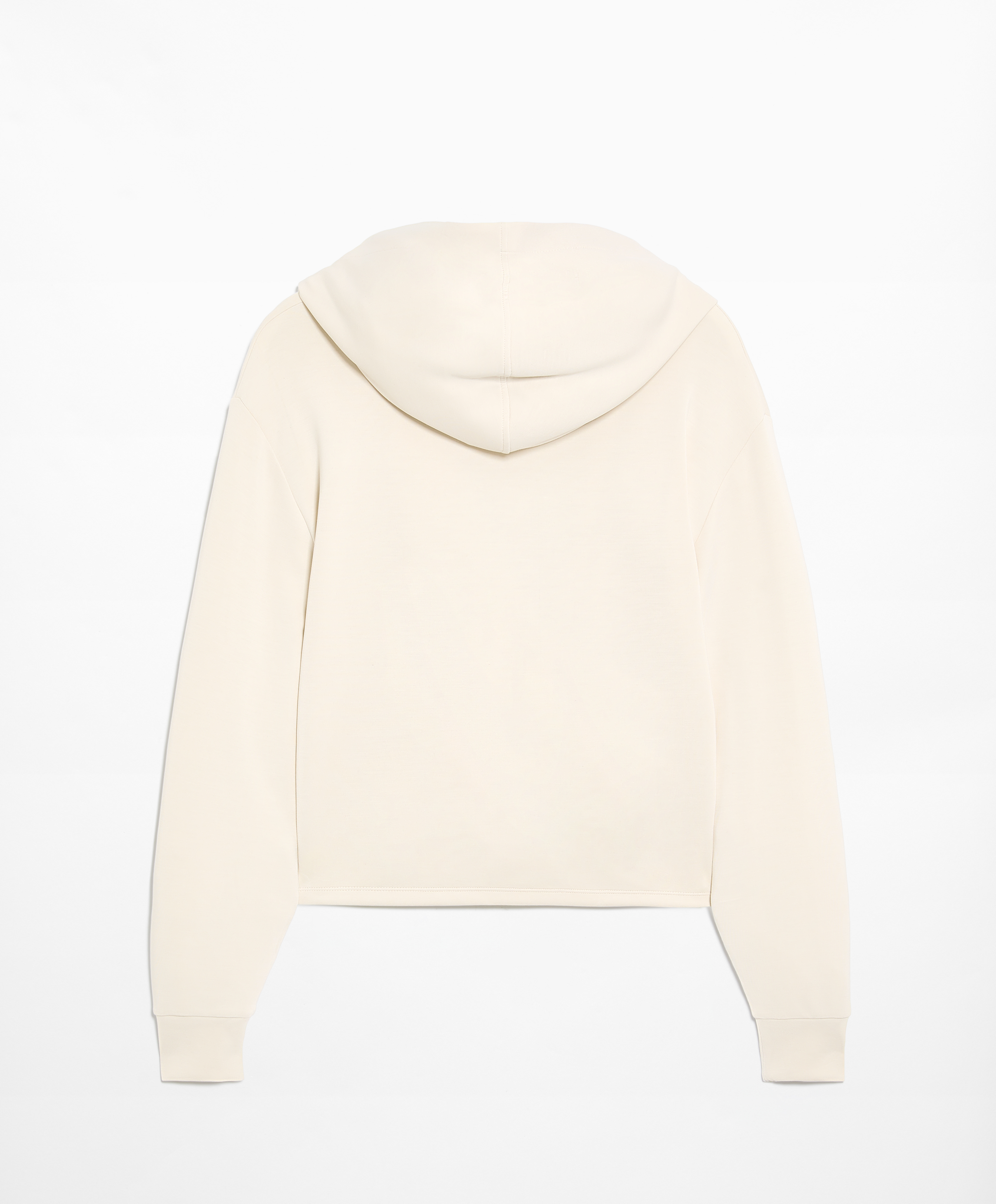 OYSHO Crop wrap sweatshirt with modal