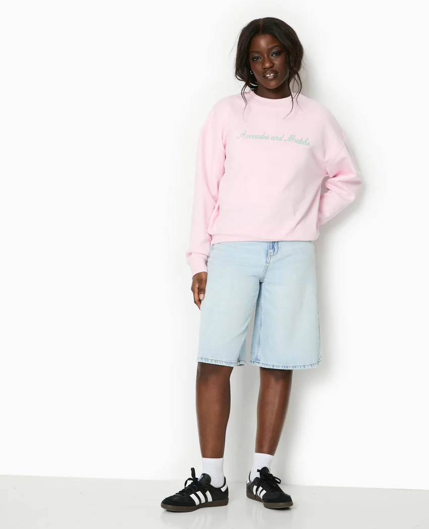 Pimkie Sweat oversize avec broderies devant et dos