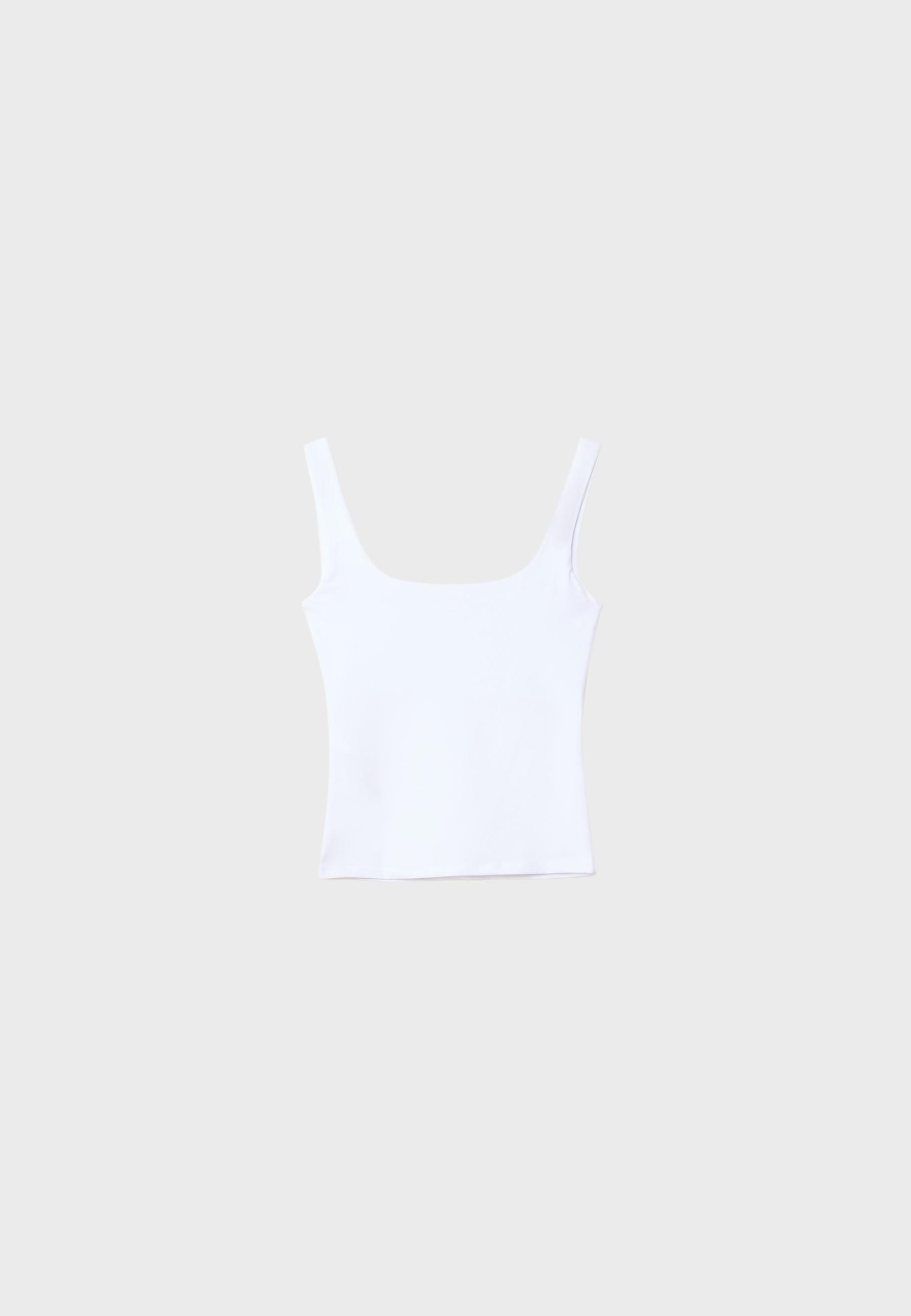 WIDE STRAP TOP