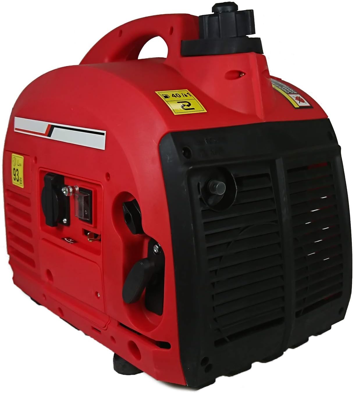 Generatore elettrico di corrente INVERTER portatile 1,4KW Benzina Capacità Nom. 1,8 KVA Max. 2,0 KVA Basso consumo e livello di rumore Tipo valigia SVE-2000HD