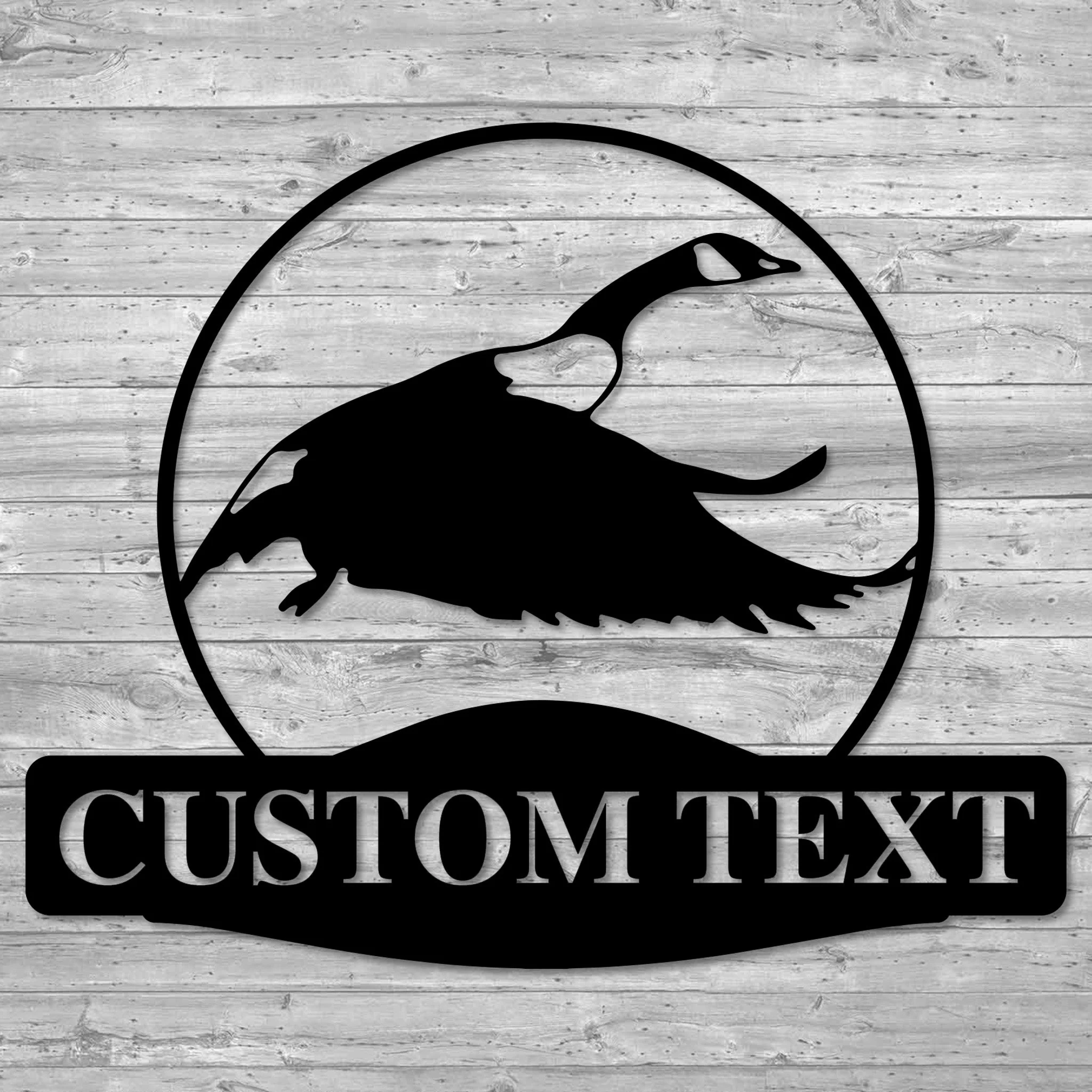 Custom Goose Metal Wall Art - Alvarez Pro Painting LLC