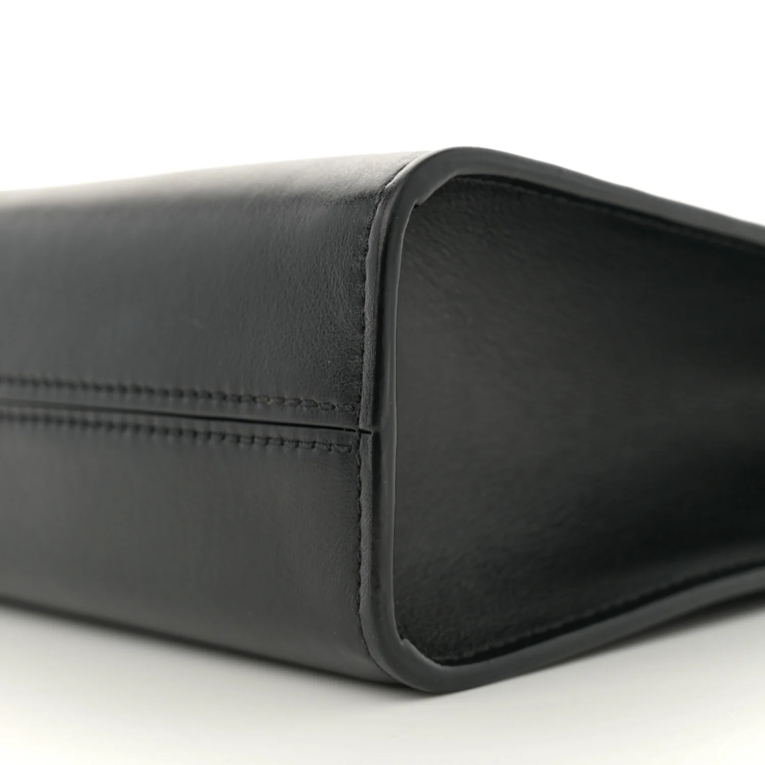 Calfskin Crocodile Embossed Effect Antony Messenger Crossbody Black - Top Club