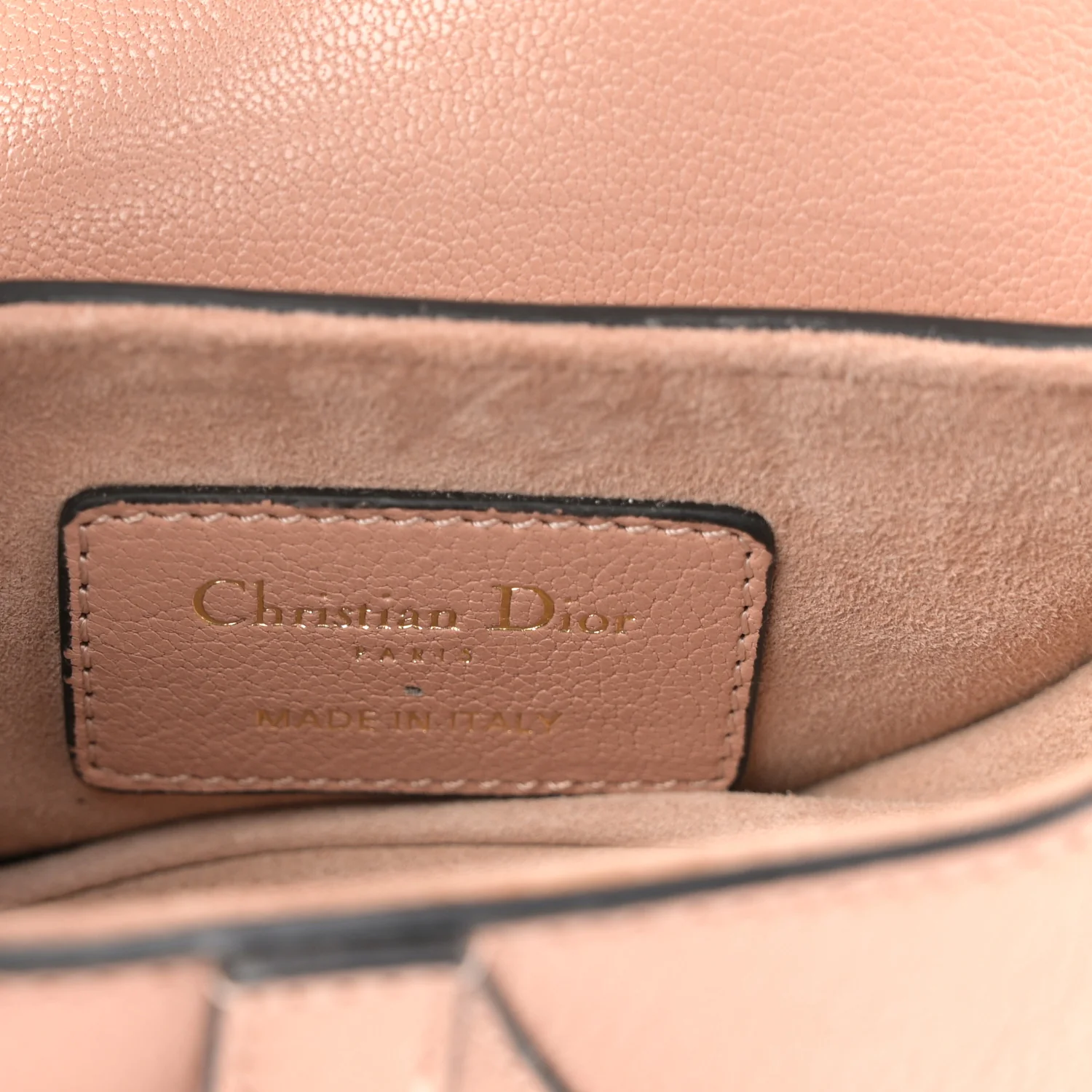Goatskin Micro Saddle Bag Rose Des Vent - Top Club