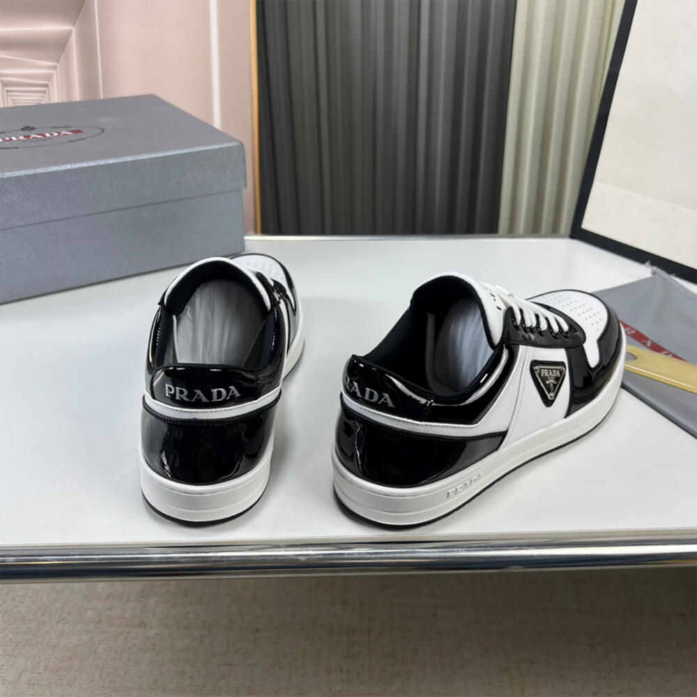 Prada Downtown nappa leather sneakers - Top Club