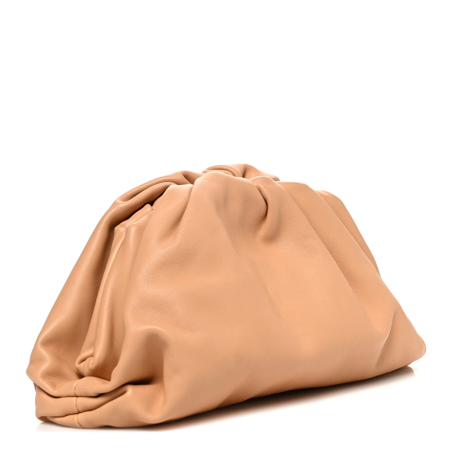 Calfskin Teen Pouch Almond - Top Club