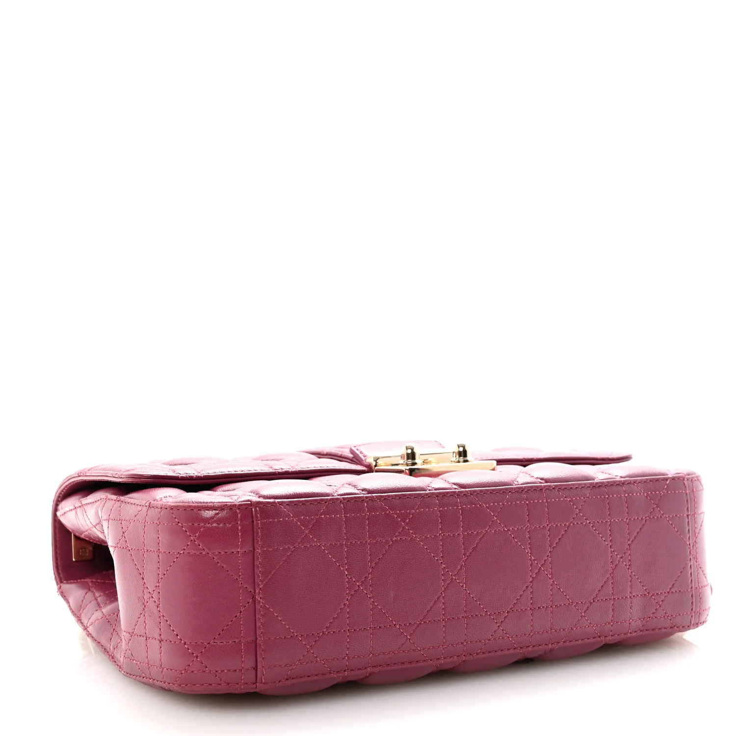 Lambskin Cannage Medium Miss Dior Flap Fuchsia - Top Club
