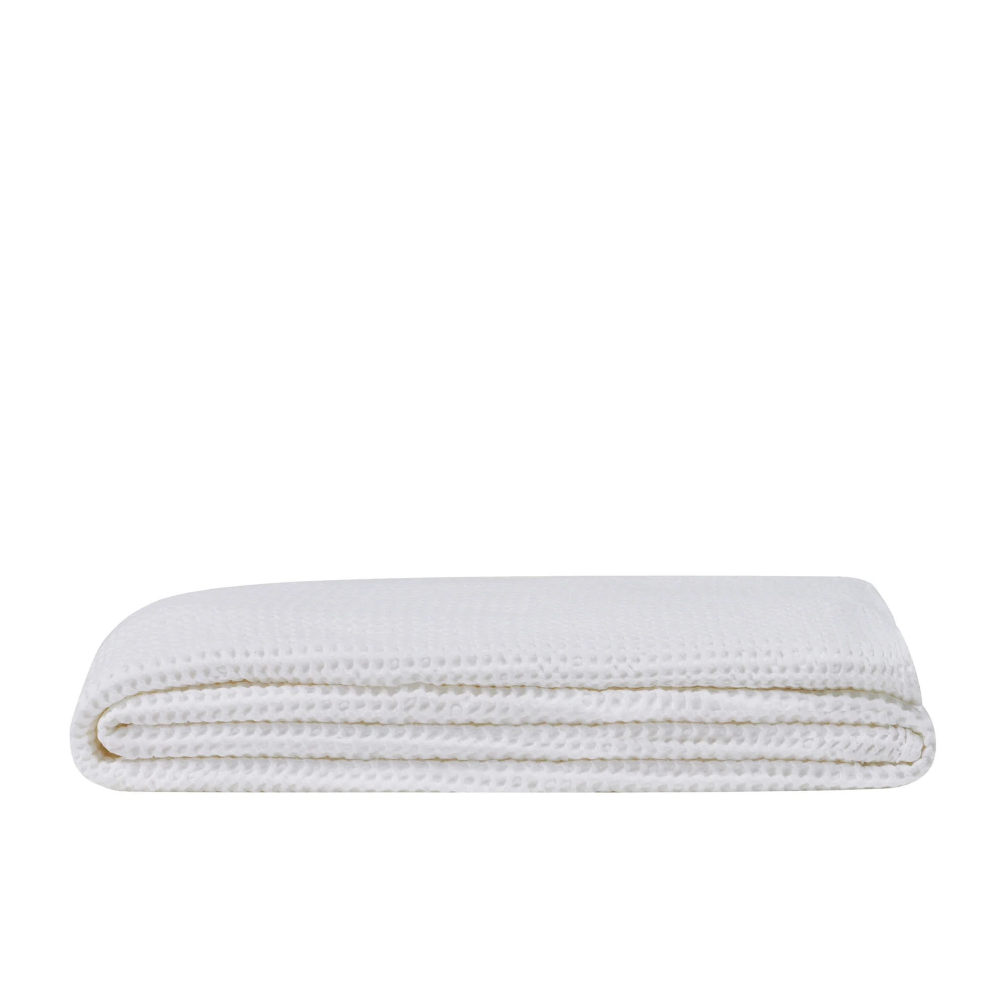 Copriletto Non Trapuntato In Nido D'Ape Stone 220X260 Bianco Bellora