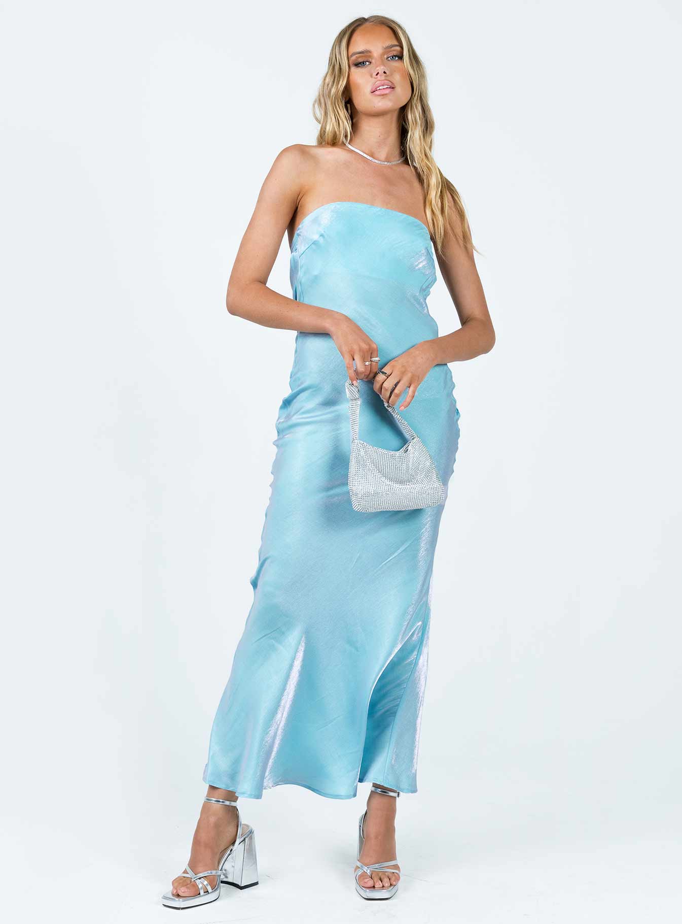 Haley Maxi Dress Blue