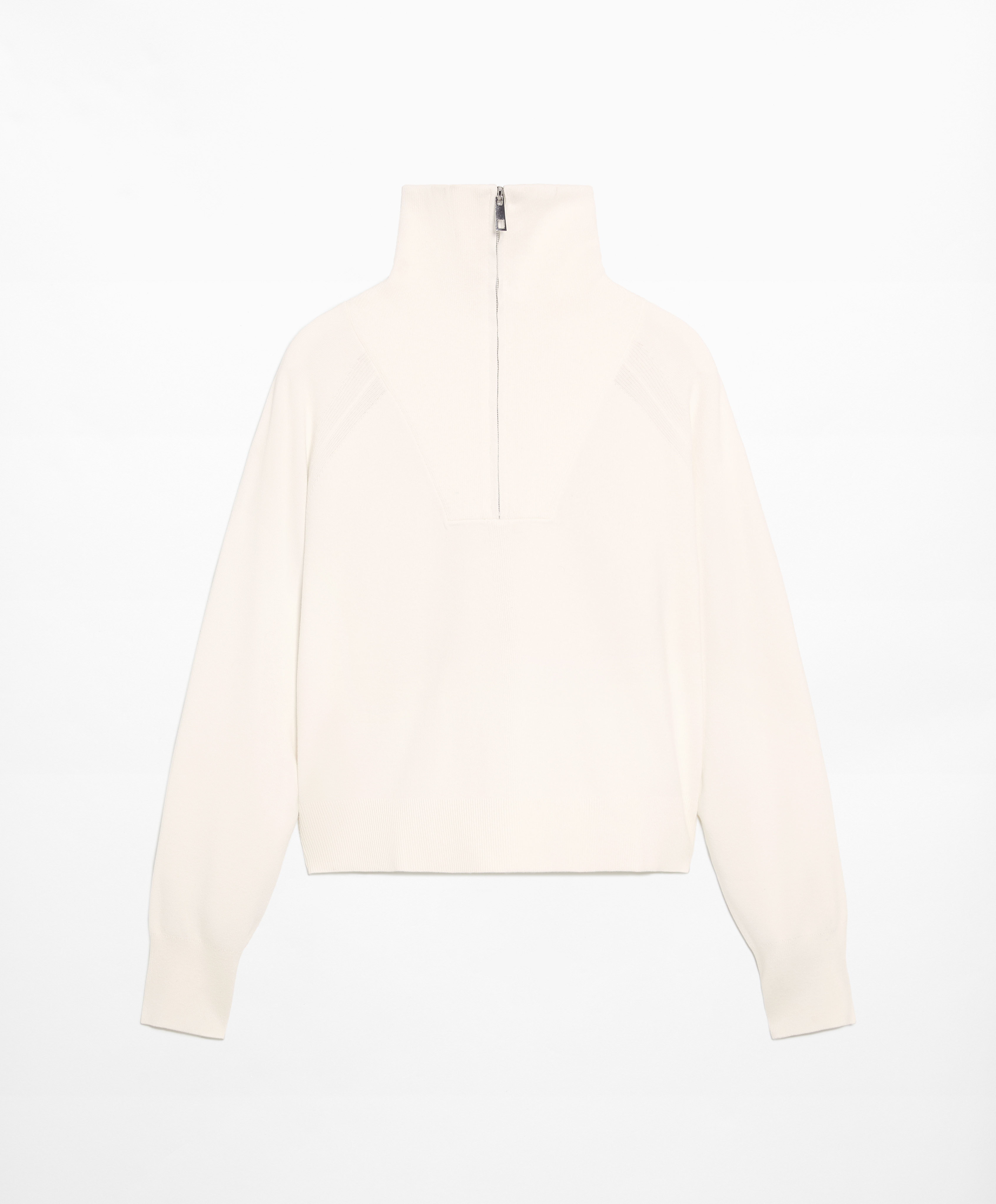 OYSHO Half-zip knit sweatshirt