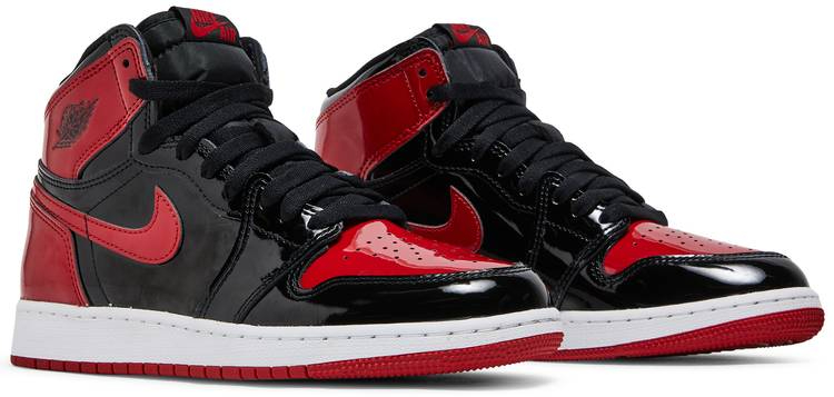 Air Jordan 1 Retro High OG GS  Patent Bred  575441-063 - Sneaker Replica Workshop