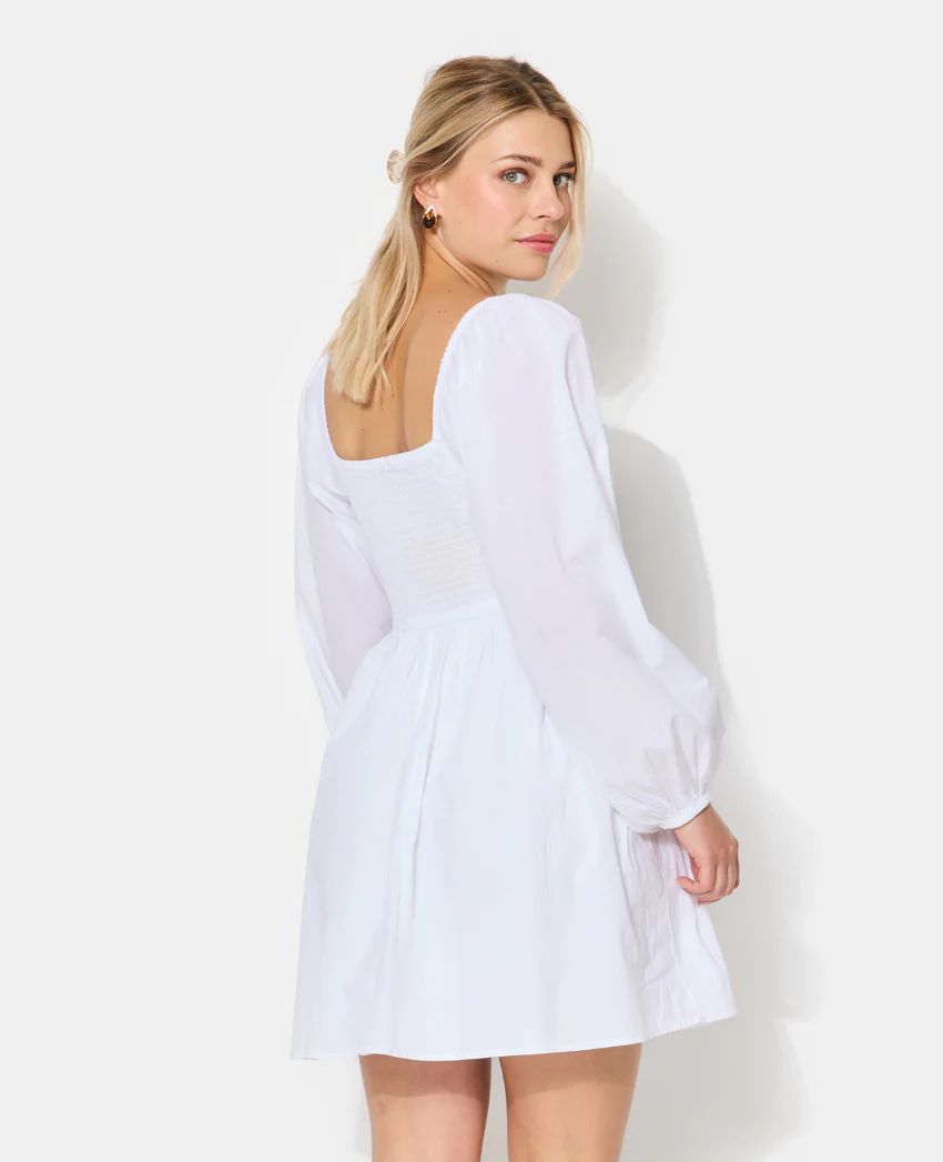 Pimkie Robe courte en popeline avec manches ballons