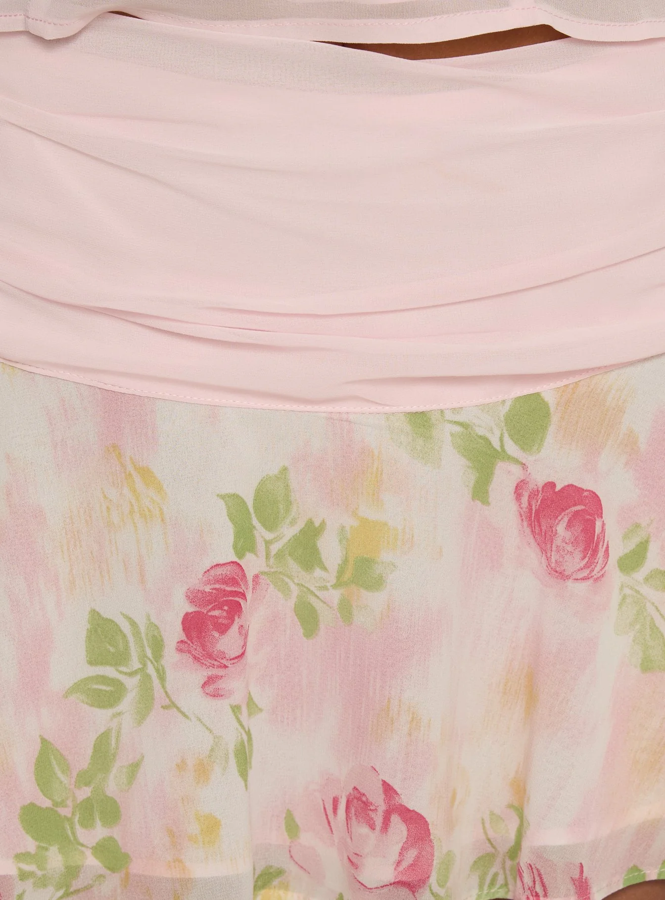 Saphine Mini Skirt Pink Multi