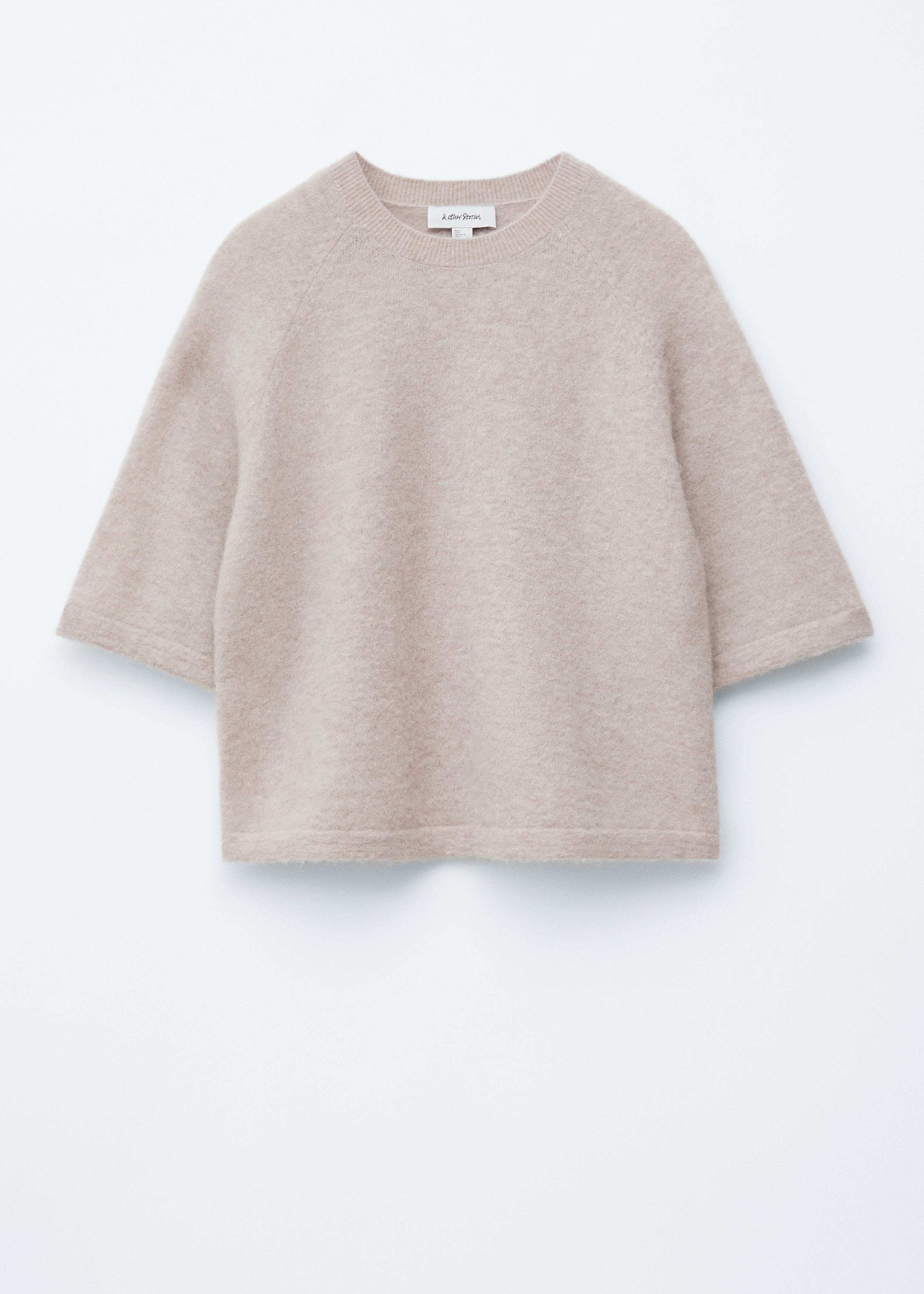 & Other Stories ALPACA-BLEND KNITTED TOP