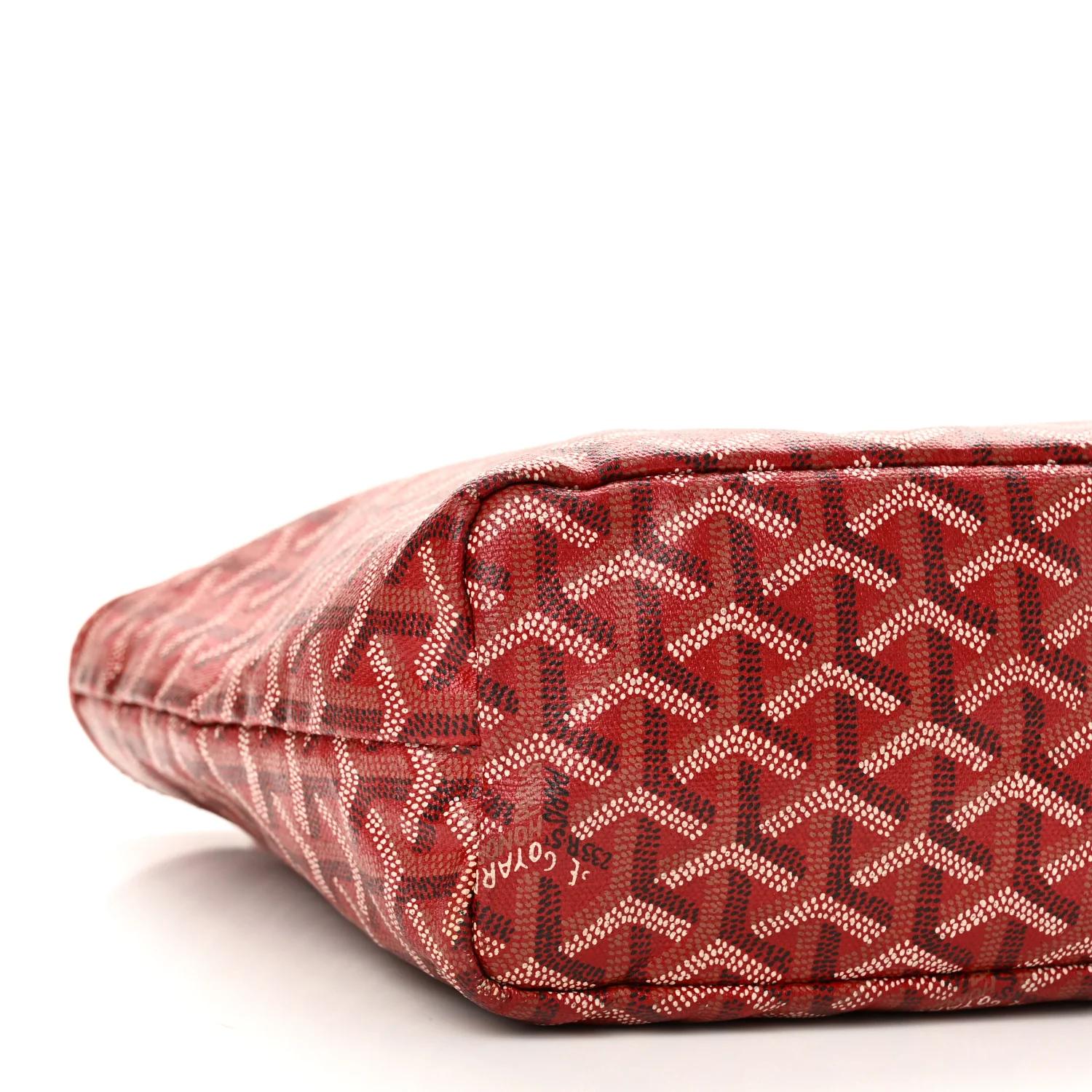 Goyardine Saint Louis Junior Jr PM Tote Red - Top Club