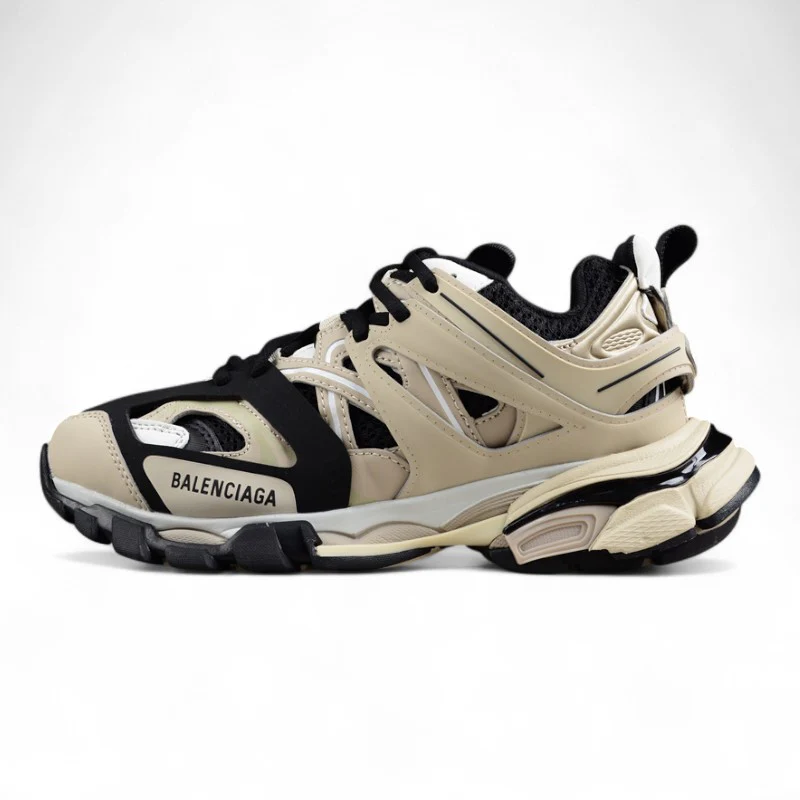 Balenciaga Track Sneaker – Beige & Black - Sneaker Replica Workshop