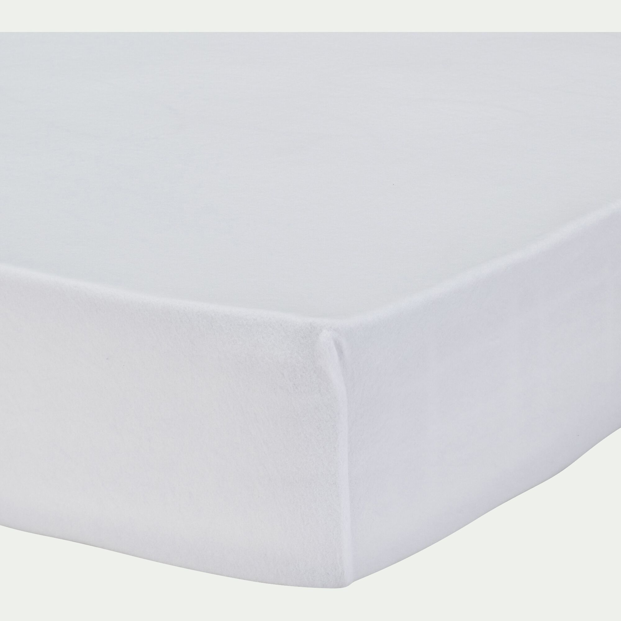 CINA - Protège-matelas en coton recyclé 90x200 cm bonnet 25cm