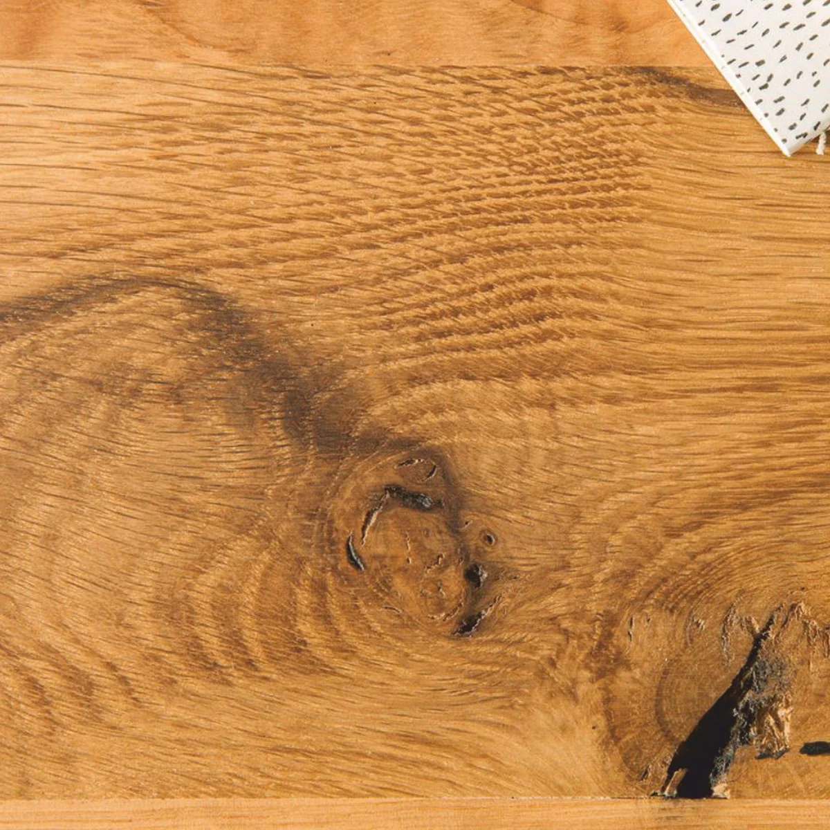 Dining table natural / black 200 cm - Rectangular kitchen table