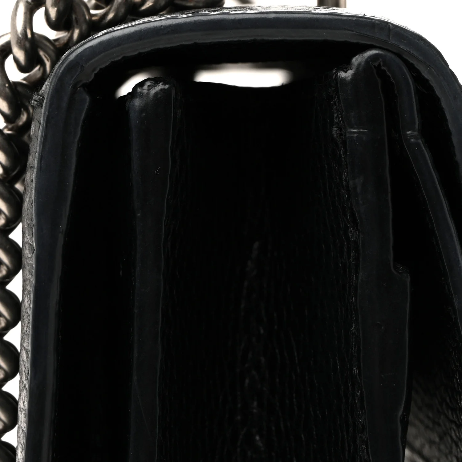Pebbled Calfskin Small Dionysus Shoulder Bag Black - Top Club