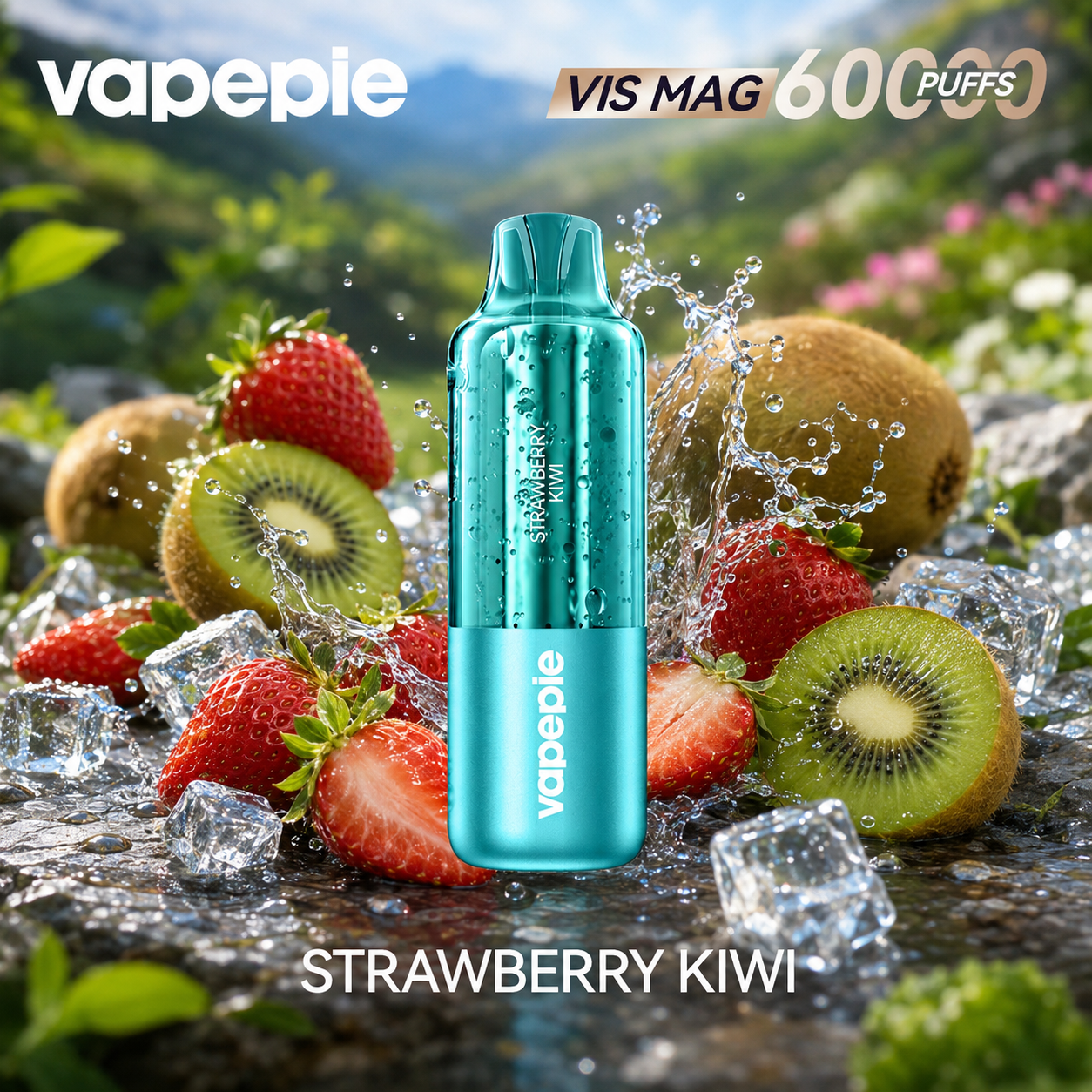 VAPEPIE VIS MAG 60 000 Potahů — 🔋Zařízení (baterie) + 💧Náplň (e-liquid)