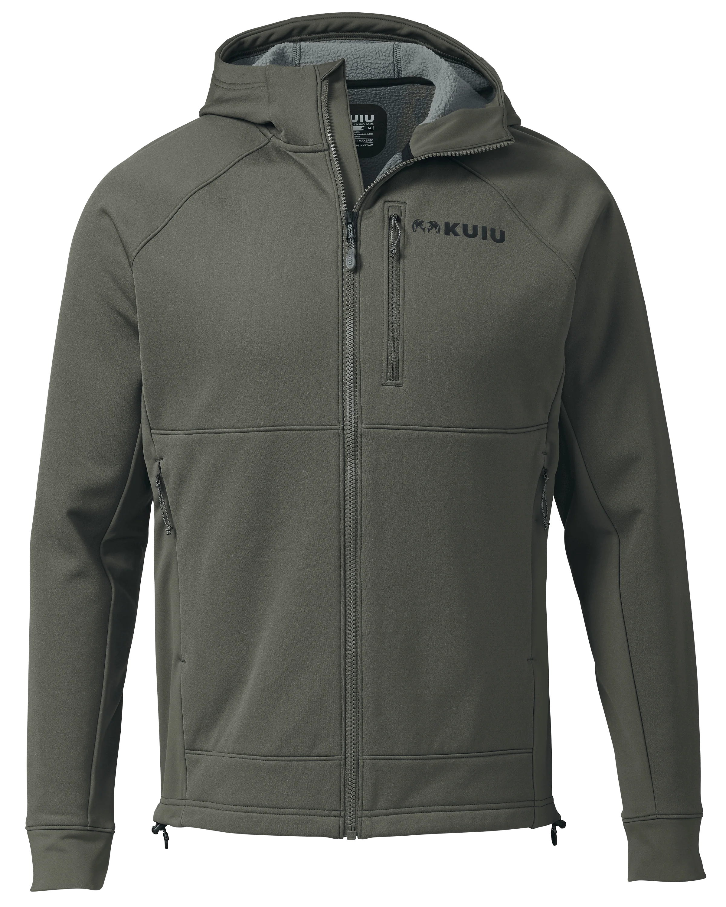 StrongFleece 275 Full Zip Hoodie | Ash