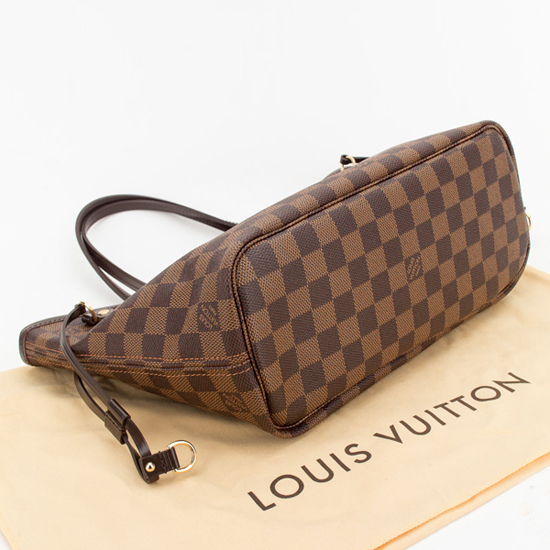 L N51109 Neverfull PM Shoulder Bag Damier Ebene Canvas - Top Club