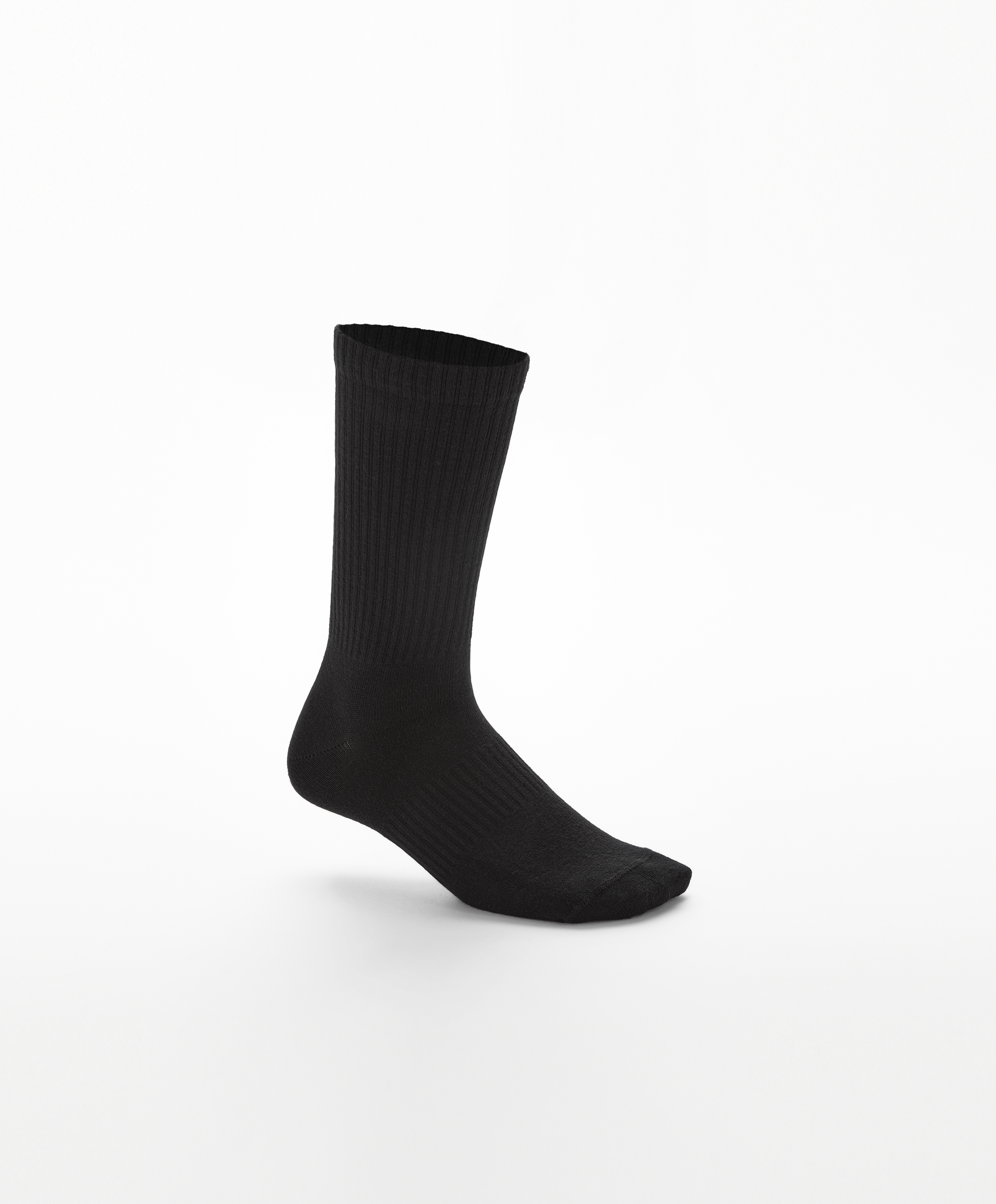 OYSHO 3 pairs of cotton blend classic sports socks