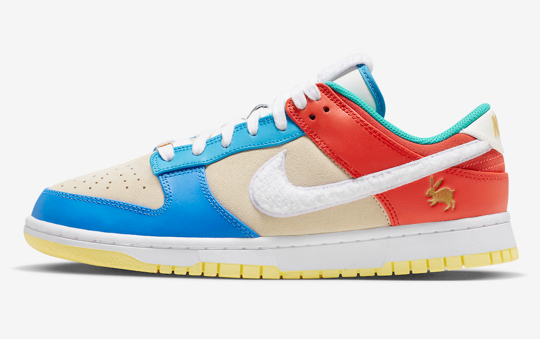 Dunk Low  Year of the Rabbit   Multi-Color  FD4203-111 - Sneaker Replica Workshop