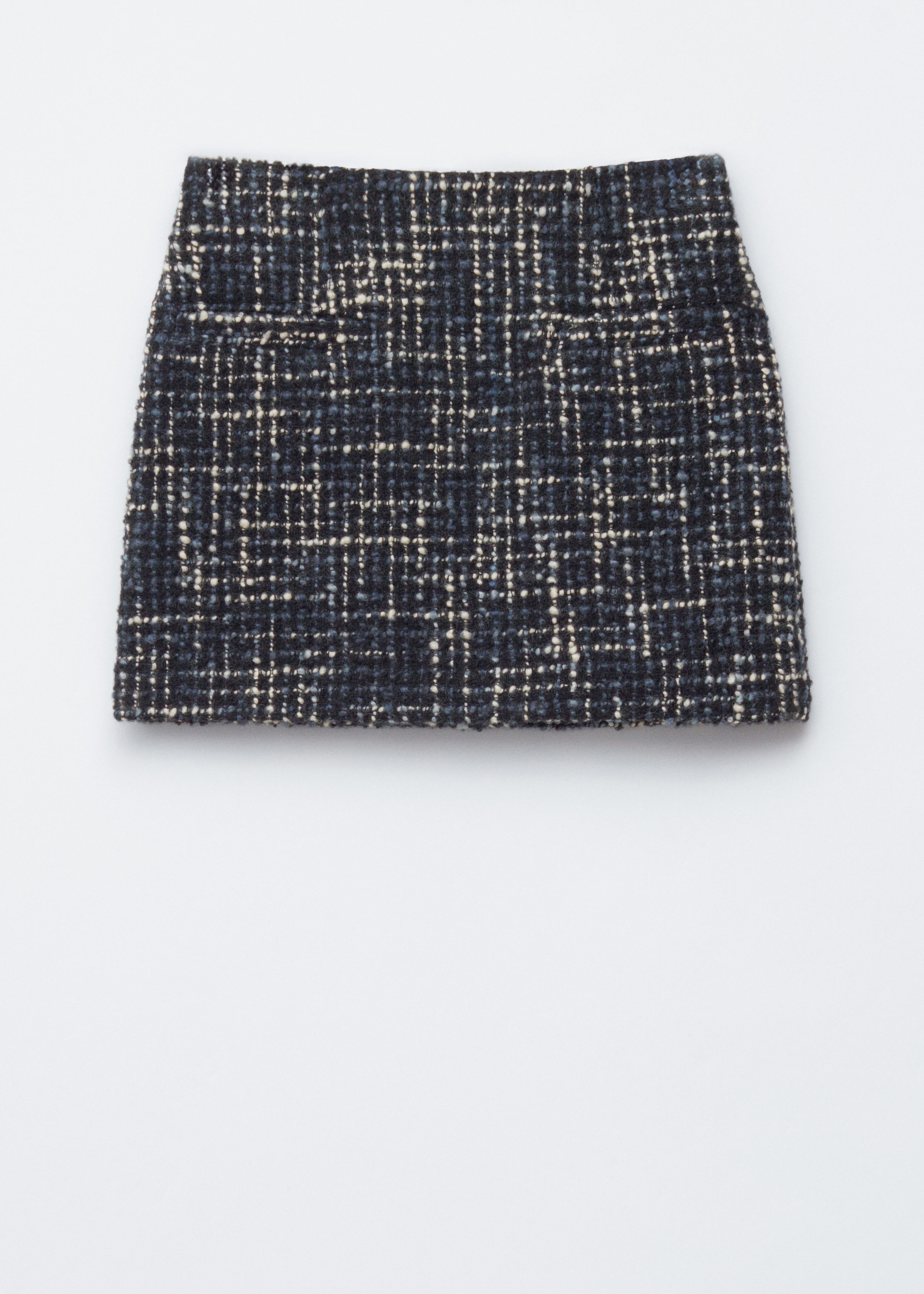 & Other Stories STRUCTURED WOOL-BLEND MINI SKIRT