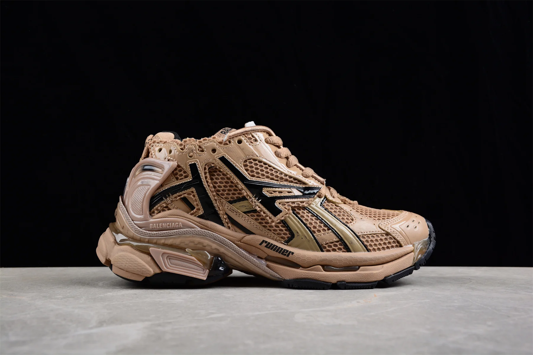 Balenciaga Runner Sneaker in Coffee Brown - Sneaker Replica Workshop