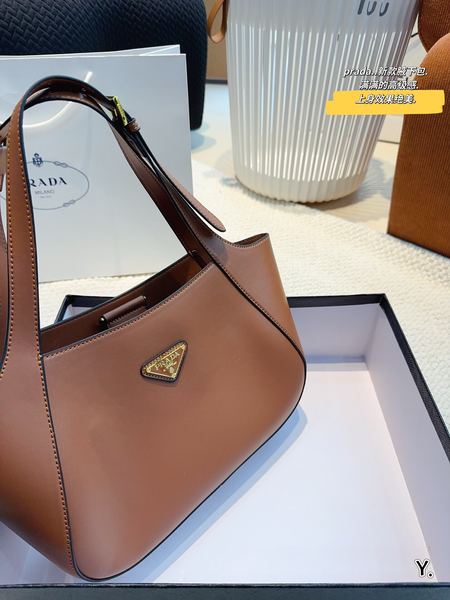 Pra new arrival hobo bag size: 27*7*19cm - Top Club